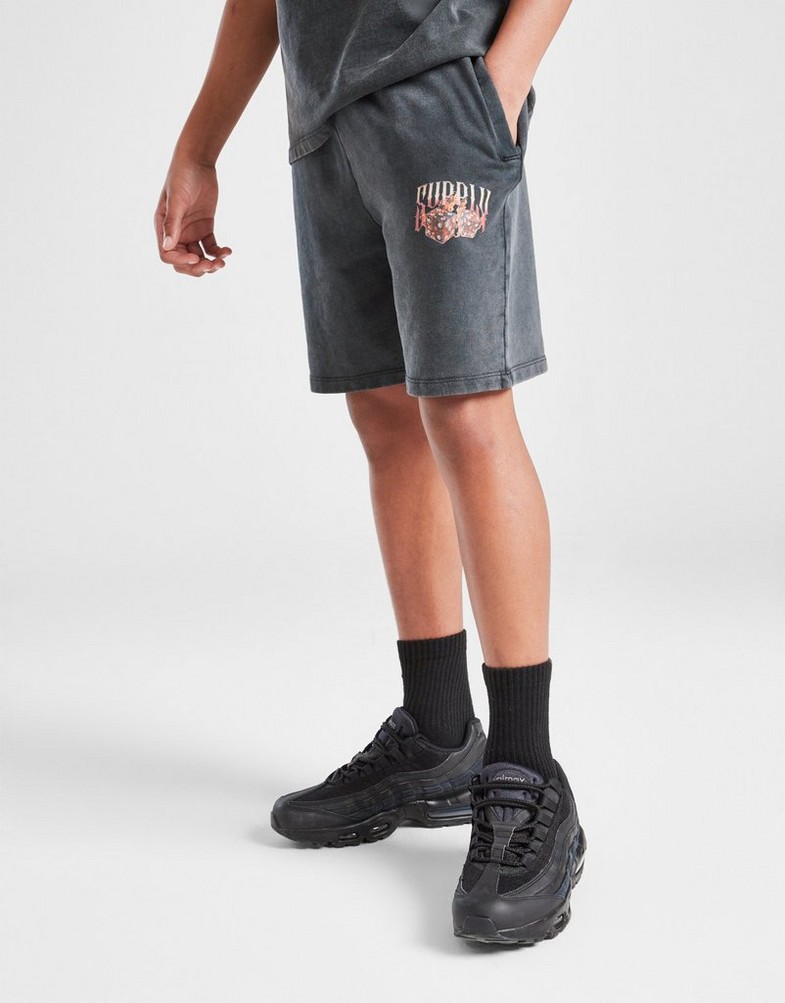Pantaloni scurți pentru copii SUPPLY&DEMAND PANTALONI SCURȚI FIRE DICE BLK-BLK B SUPTJB17755007 Negru