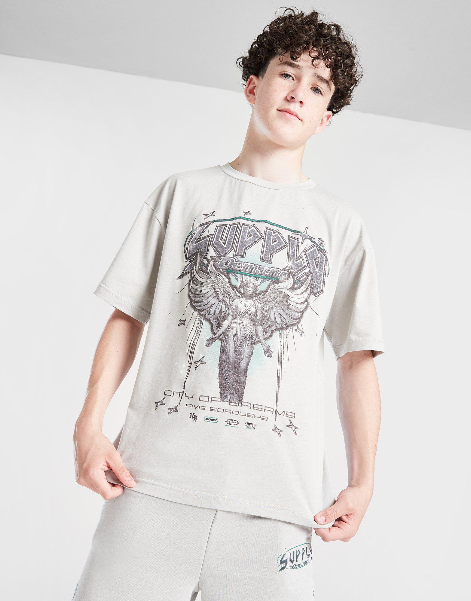 Детска тениска SUPPLY&DEMAND ТЕНИСКА PRAISE GRY-HIR B SUPTJB17515020 Сив