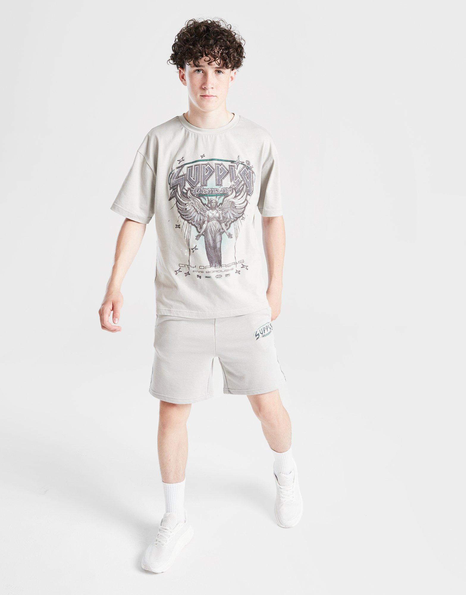 Детска тениска SUPPLY&DEMAND ТЕНИСКА PRAISE GRY-HIR B SUPTJB17515020 Сив