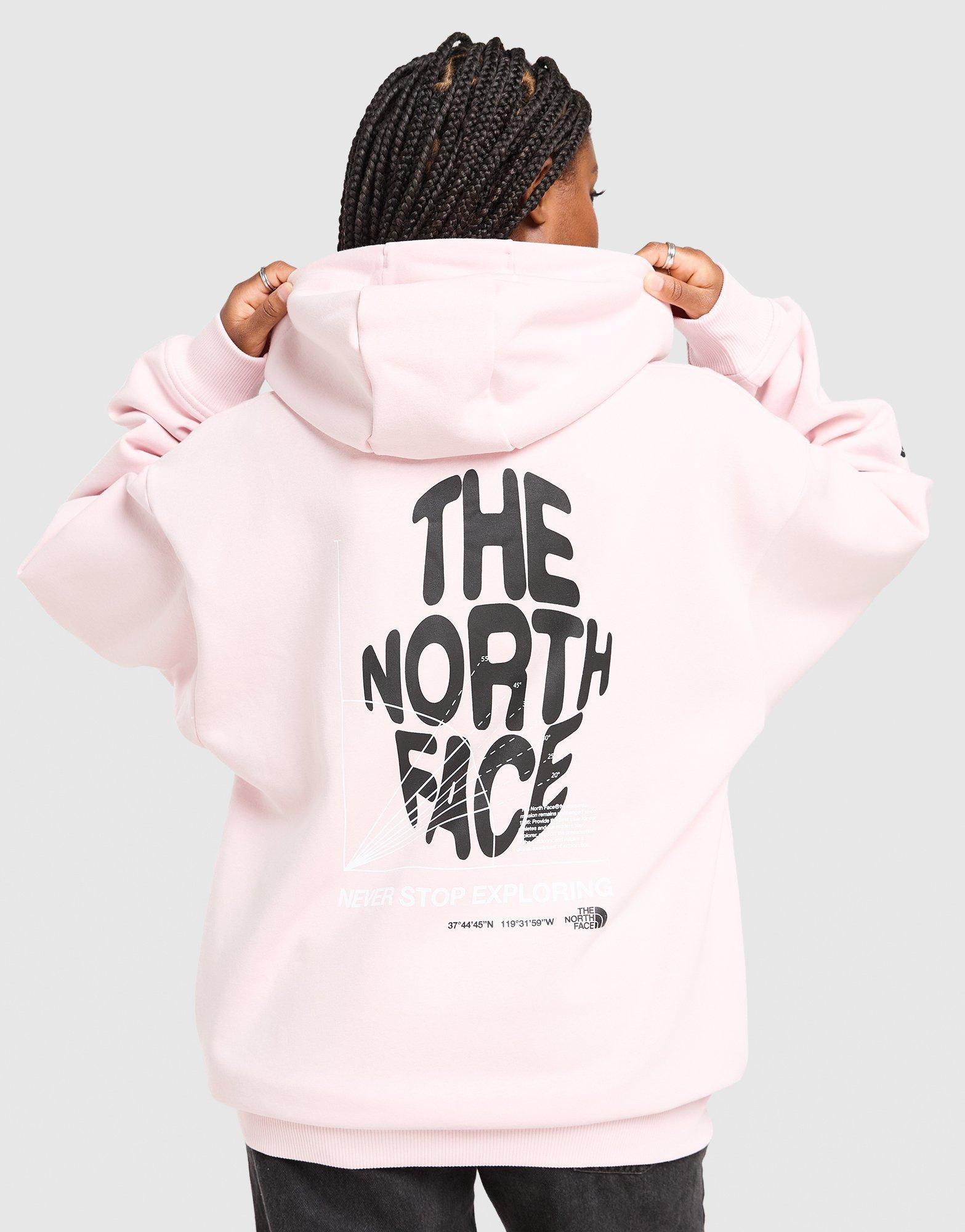 Дамска блуза THE NORTH FACE СУИТЧЪР С КАЧУЛКА BALANCED COMP OS NF0A8F7SBP61 Розов