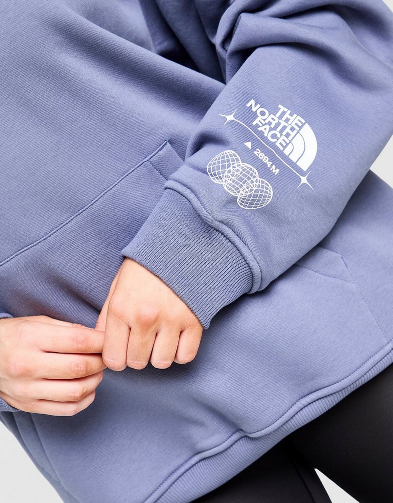 Bluza damska THE NORTH FACE BLUZA Z KAPTUREM W LOCATION OS HD NF0A8F7RBTR1 Granatowy