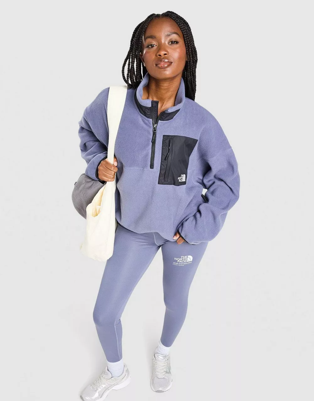 THE NORTH FACE КОФТА НА БЛИСКАВЦІ   W HANAGITA 1/4 ZIP, фото 1 з 8