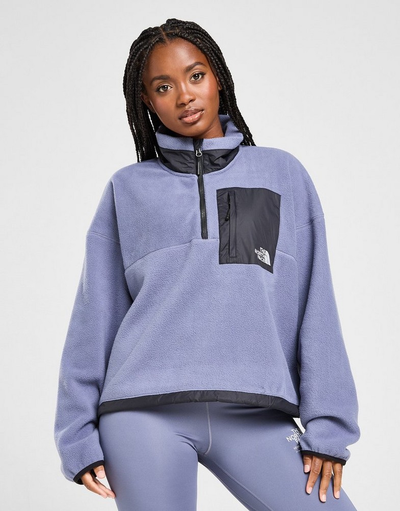 Bluza damska THE NORTH FACE BLUZA ROZPINANA W HANAGITA 1/4 ZIP NF0A8FY6BTR1 Granatowy