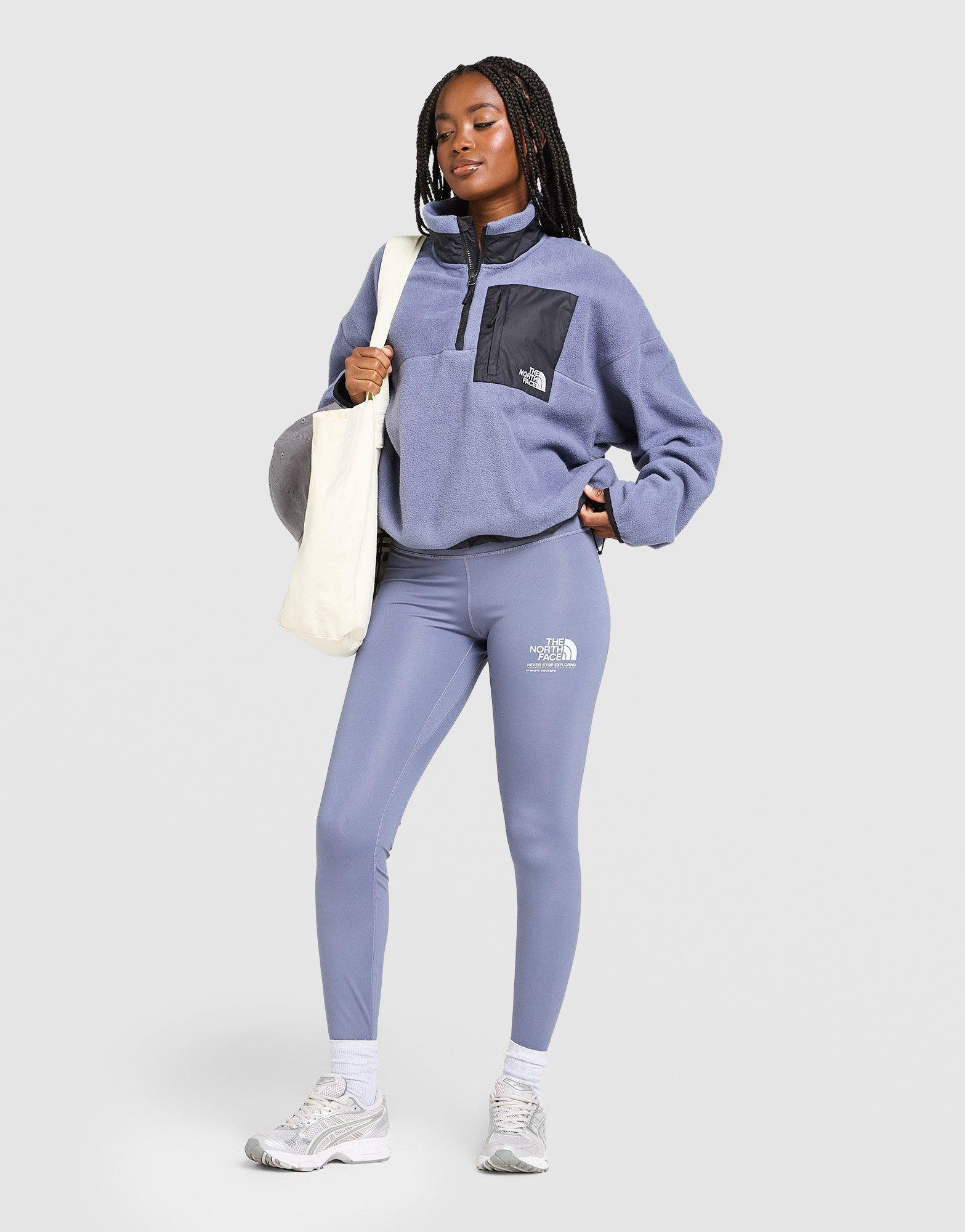 Dámska mikina THE NORTH FACE MIKINA W HANAGITA 1/4 ZIP NF0A8FY6BTR1 Tmavomodrá