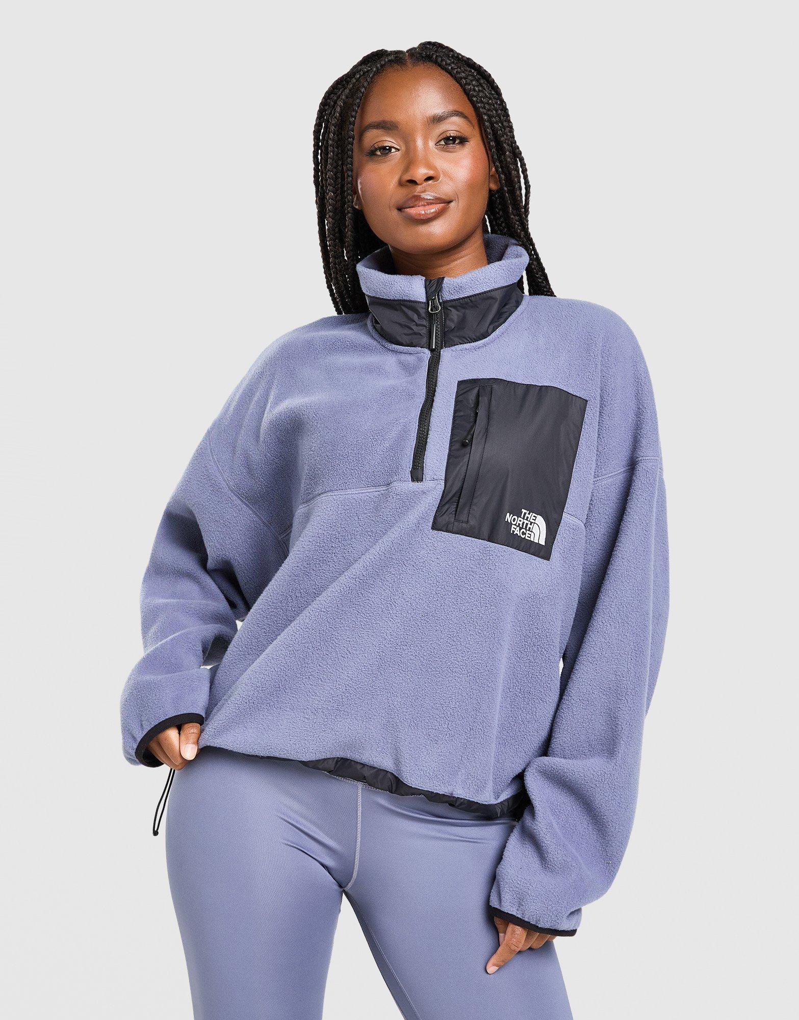 Dámska mikina THE NORTH FACE MIKINA W HANAGITA 1/4 ZIP NF0A8FY6BTR1 Tmavomodrá