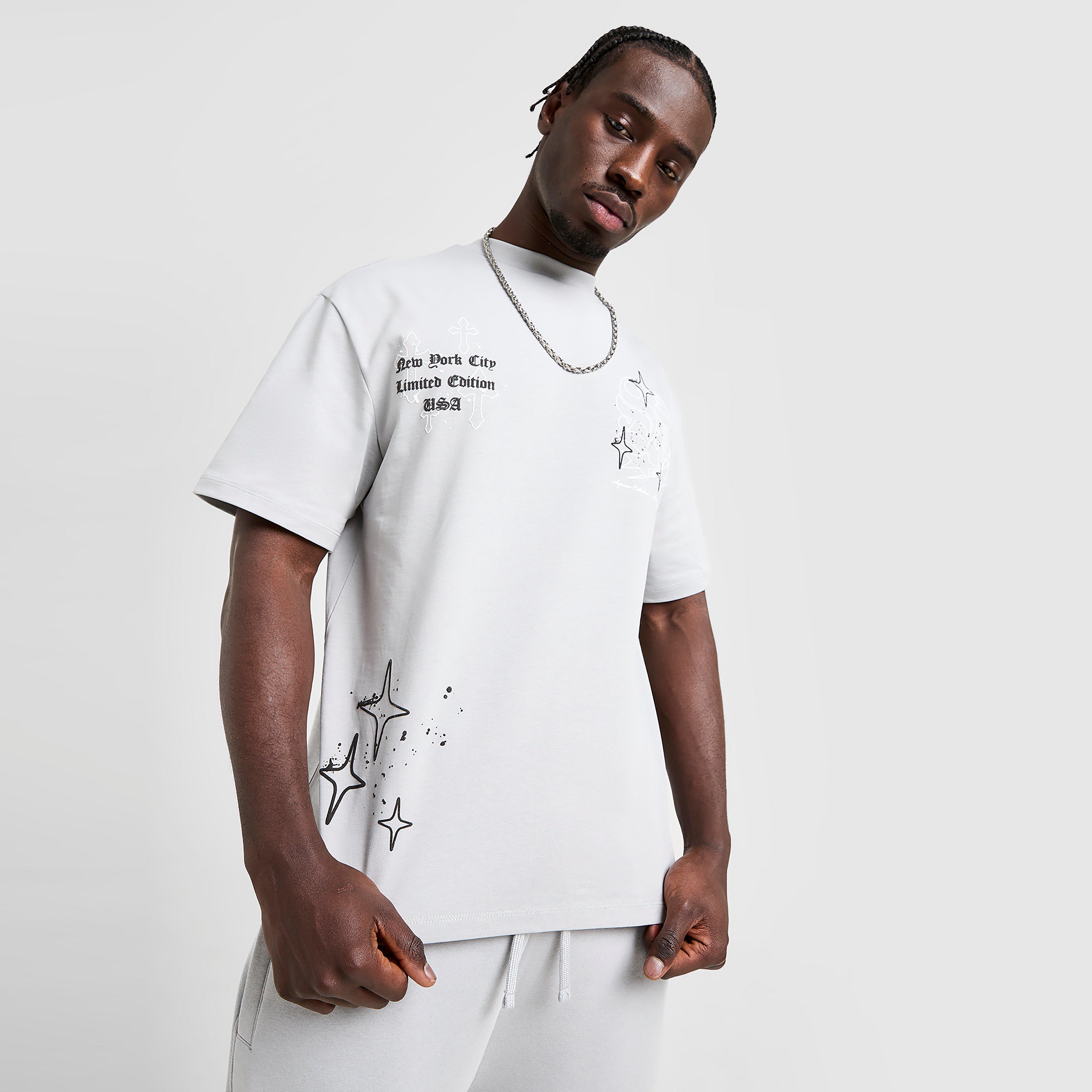 Férfi póló SUPPLY&DEMAND PÓLÓ VITO TEE GRY-HIR