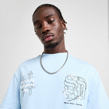 Tricou pentru bărbați SUPPLY&DEMAND TRICOU VITO TEE BLU-CLN