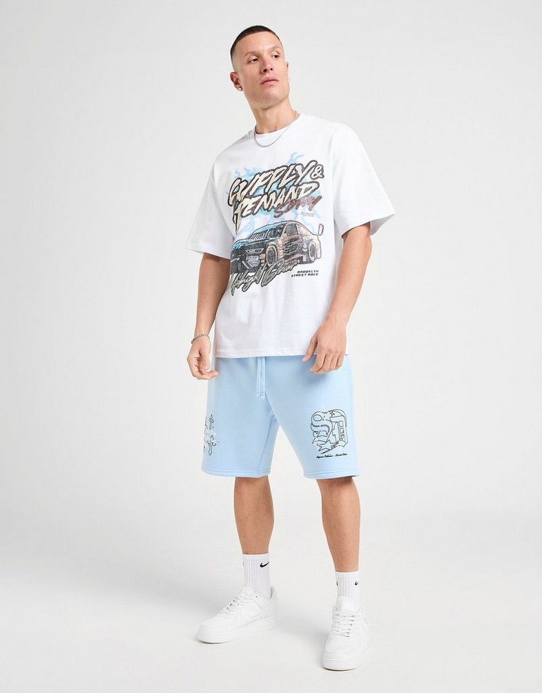 Pantaloni scurți pentru bărbați SUPPLY&DEMAND PANTALONI SCURȚI VITO SHT BLU-CLN SUPTM17935837 Albastru