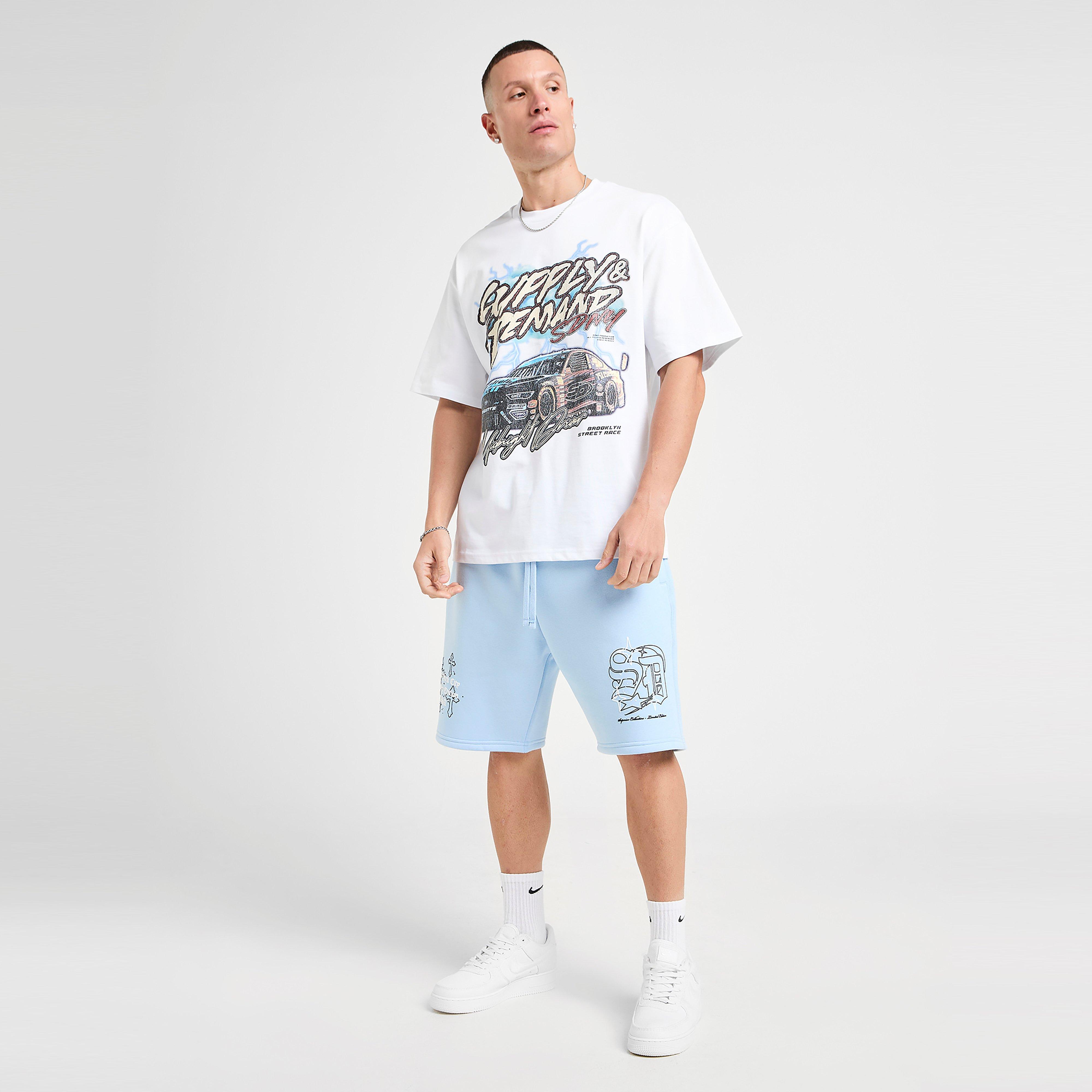 Pánske šortky SUPPLY&amp;DEMAND ŠORTKY  VITO SHT BLU-CLN