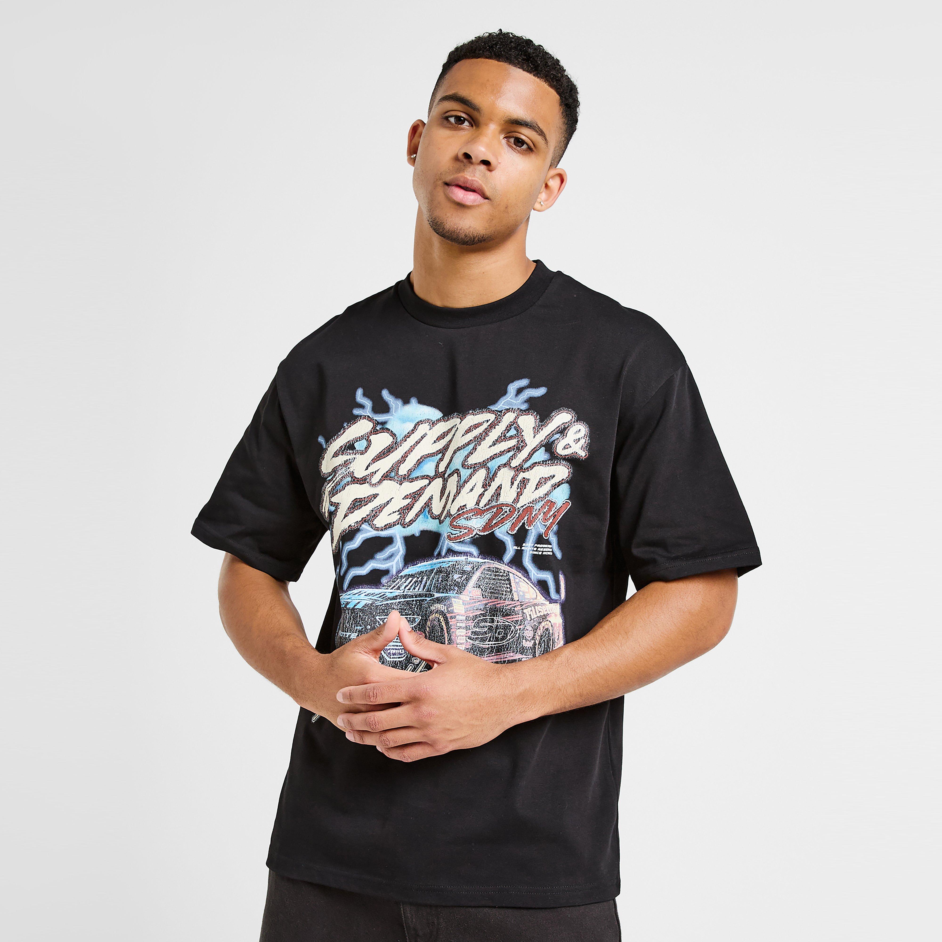 Pánske tričko SUPPLY&amp;DEMAND TRIČKO NASTY TEE BLK-BLK