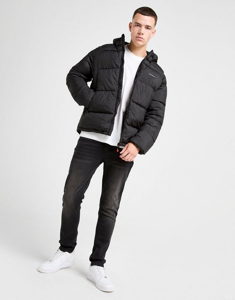 Kurtka męska MCKENZIE KURTKA ZIMOWA TERRAIN BUBL JKT MCKTM16879007 Czarny