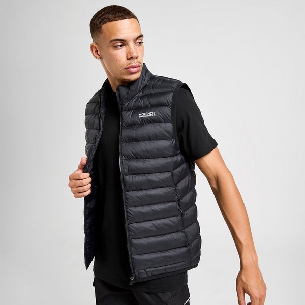 MCKENZIE UJJATLAN PULÓVER CRAG GLT BLK-BLK