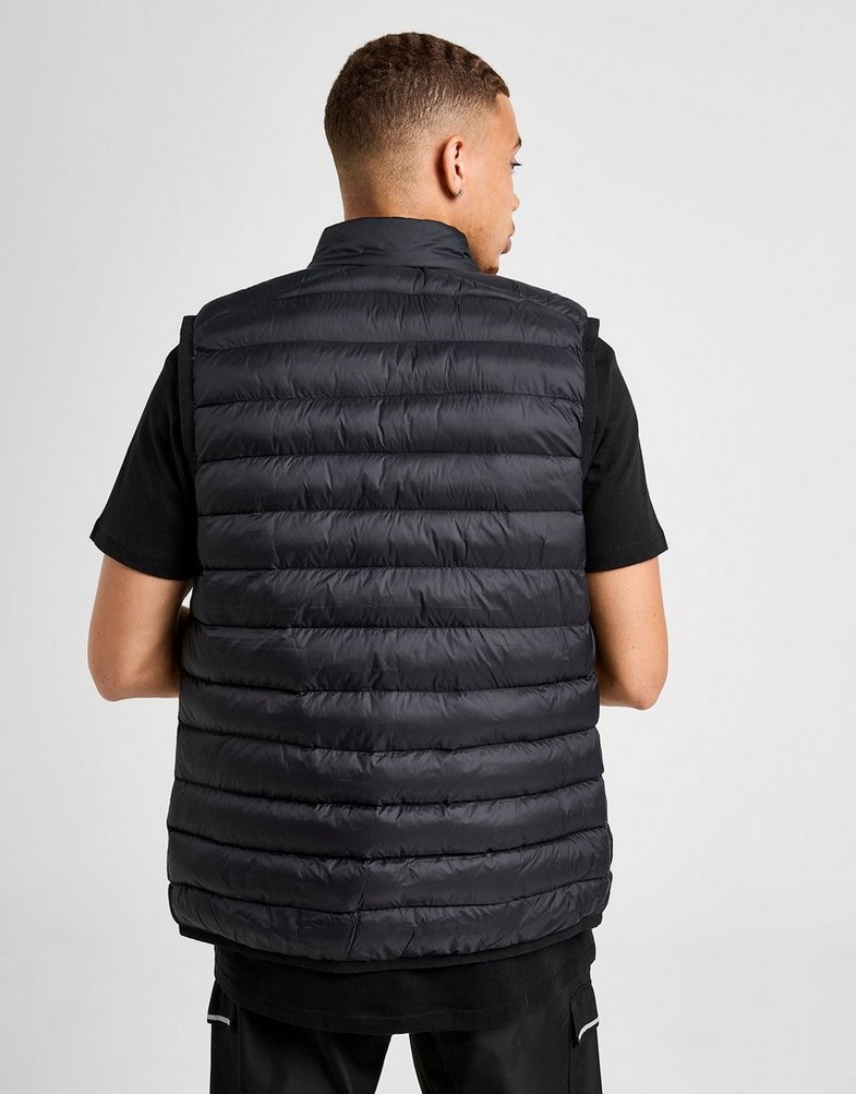 Pánska vesta MCKENZIE VESTA CRAG GLT BLK-BLK MCKTM16662007 Čierna