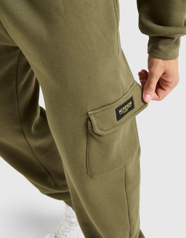 Pantaloni pentru bărbați MCKENZIE PANTALONI  ROCCO CRG FLC PNT OLV-IGN MCKTM16980187 Kaki