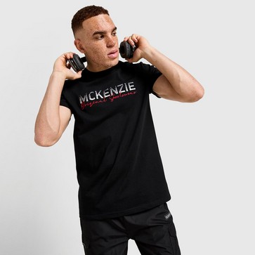 Koszulka, t-shirt męski MCKENZIE T-SHIRT CASSON TEE BLK-BLK
