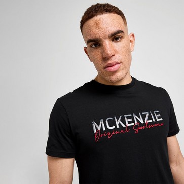 Koszulka, t-shirt męski MCKENZIE T-SHIRT CASSON TEE BLK-BLK