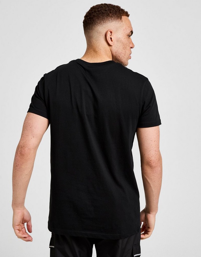 Tricou pentru bărbați MCKENZIE TRICOU CASSON TEE BLK-BLK MCKTM16757007 Negru