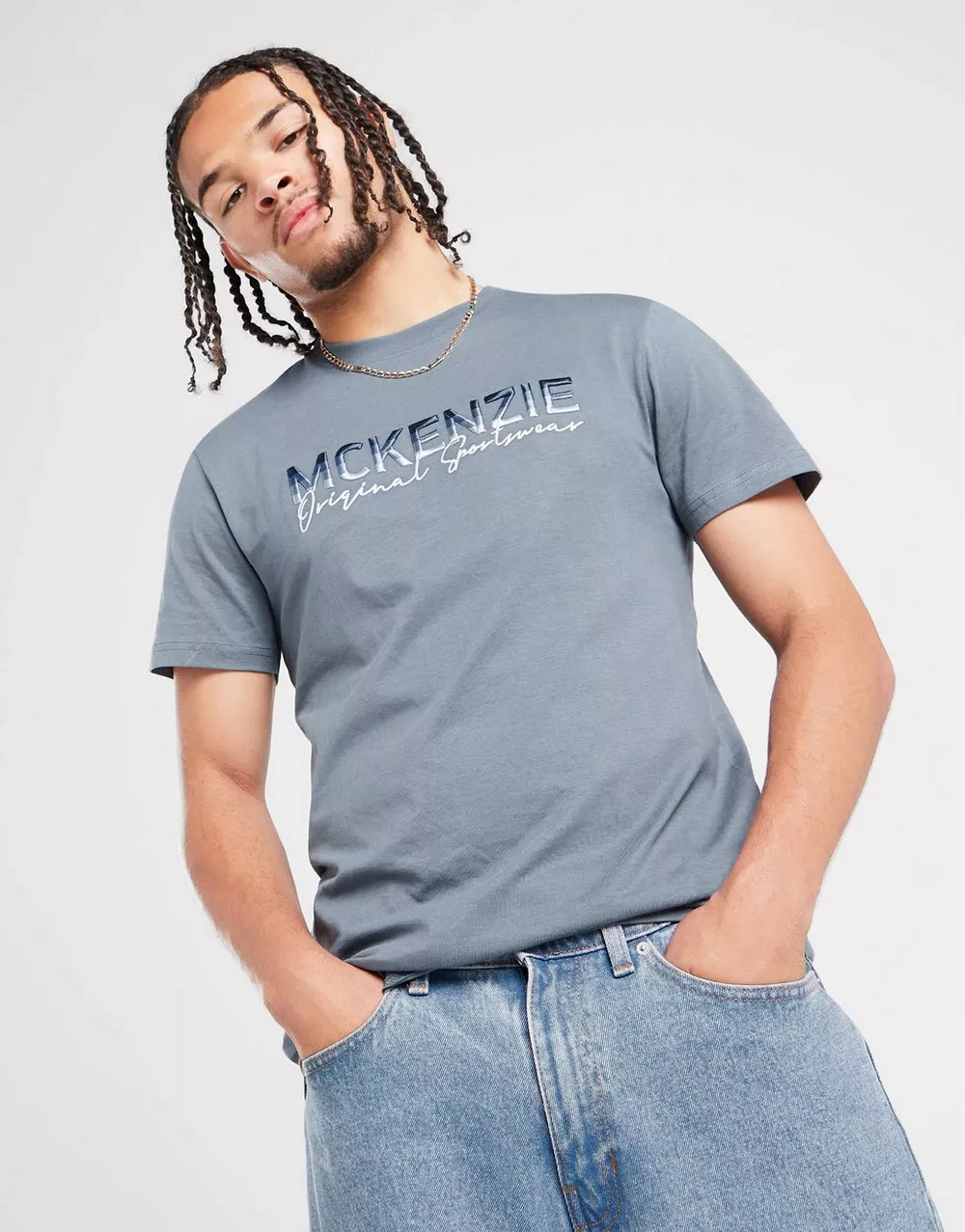MCKENZIE ФУТБОЛКА CASSON TEE GRY-OTBM, фото 1 з 5