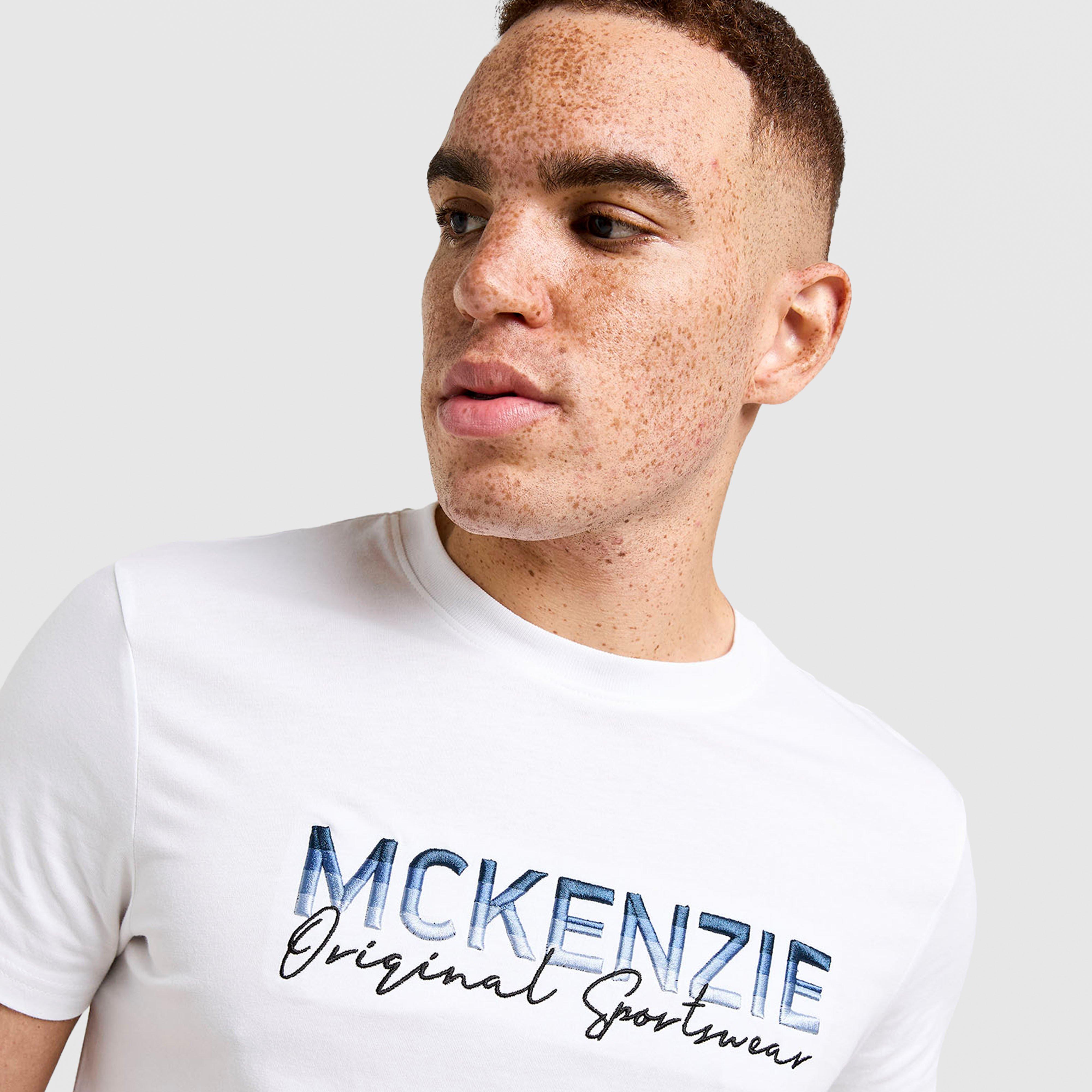 Koszulka, t-shirt męski MCKENZIE T-SHIRT CASSON TEE WHT-WHT