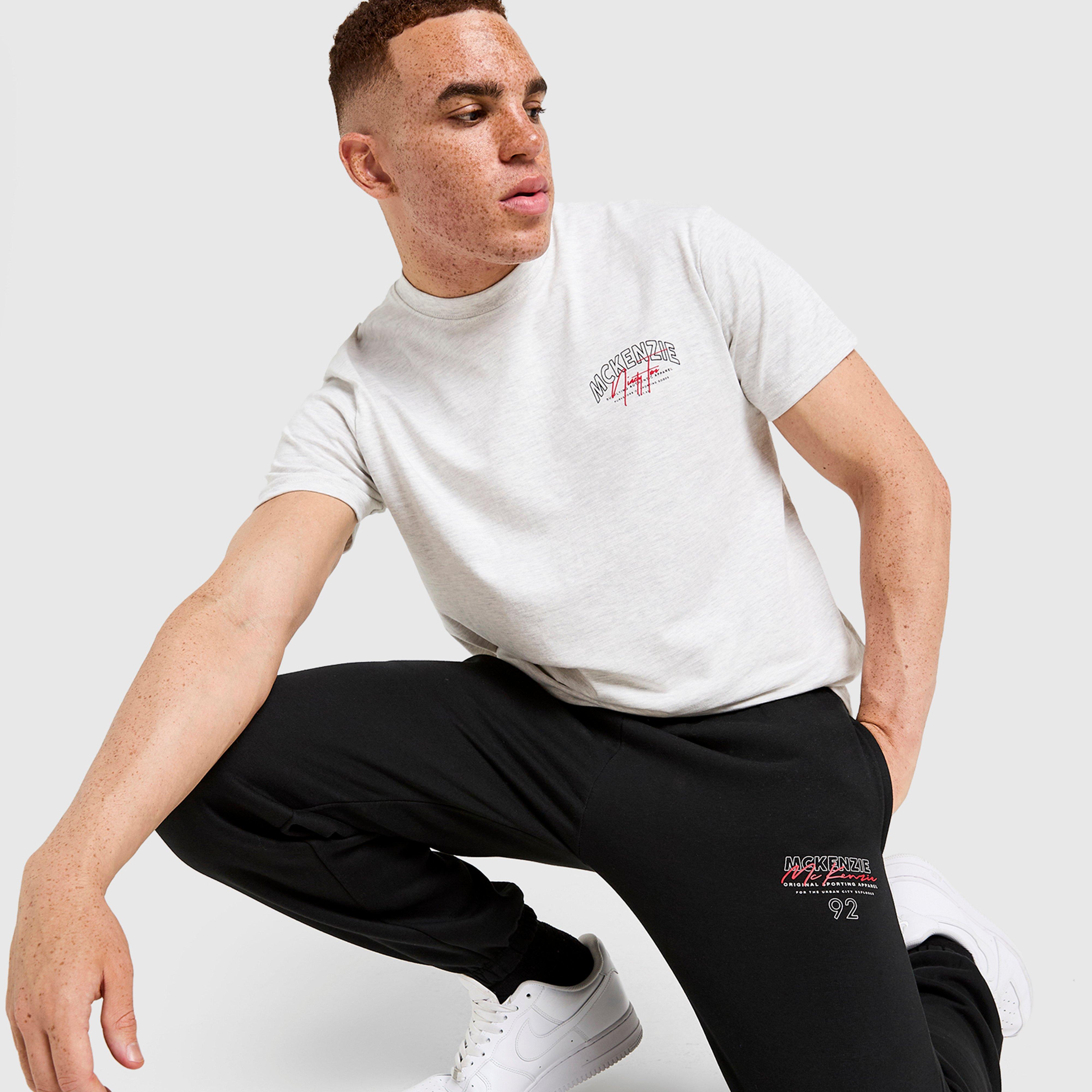 Férfi póló MCKENZIE PÓLÓ SCRIPT TEE GMRL-GMRL
