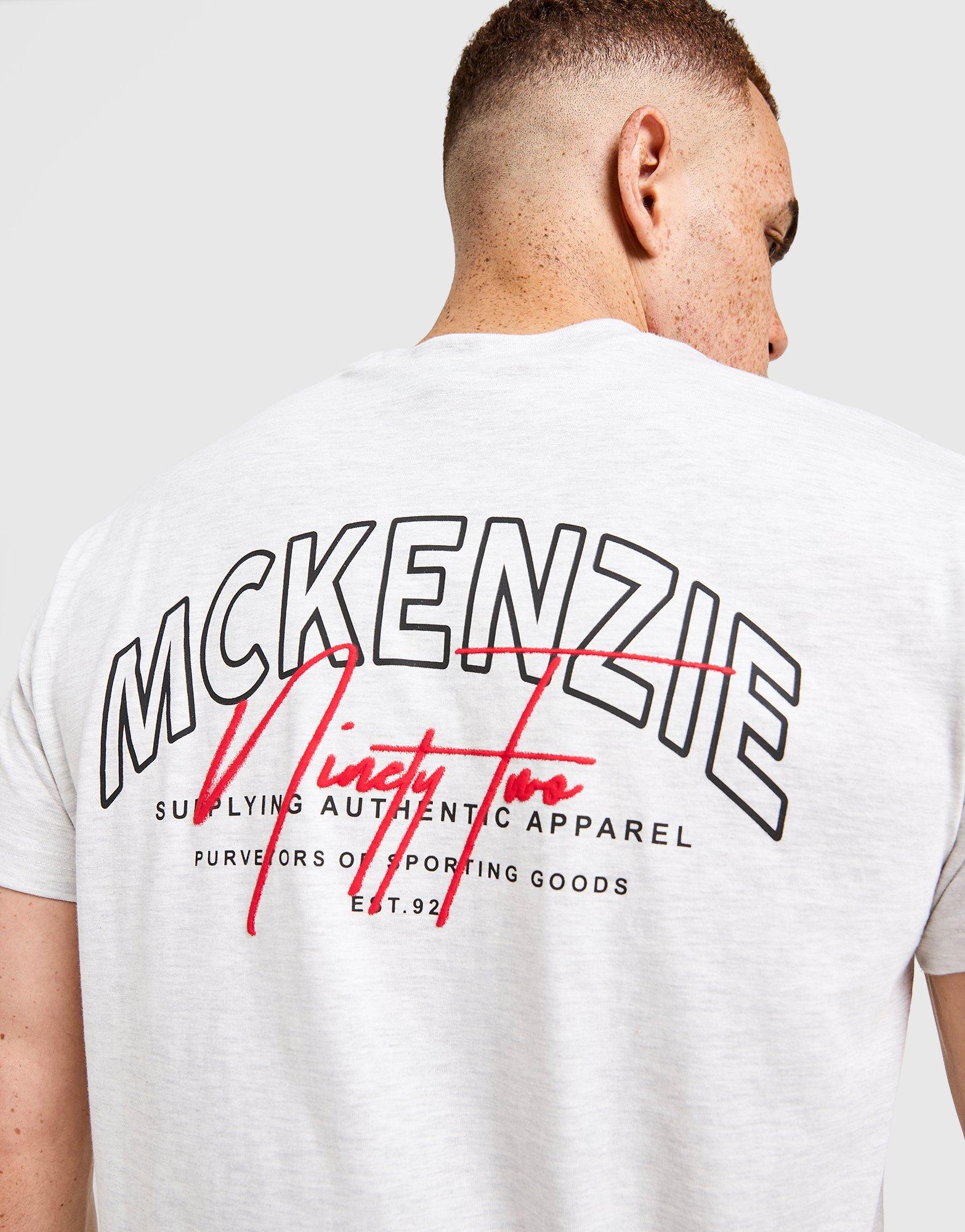 Мъжка тениска MCKENZIE ТЕНИСКА SCRIPT TEE GMRL-GMRL MCKTM16904031 Сив