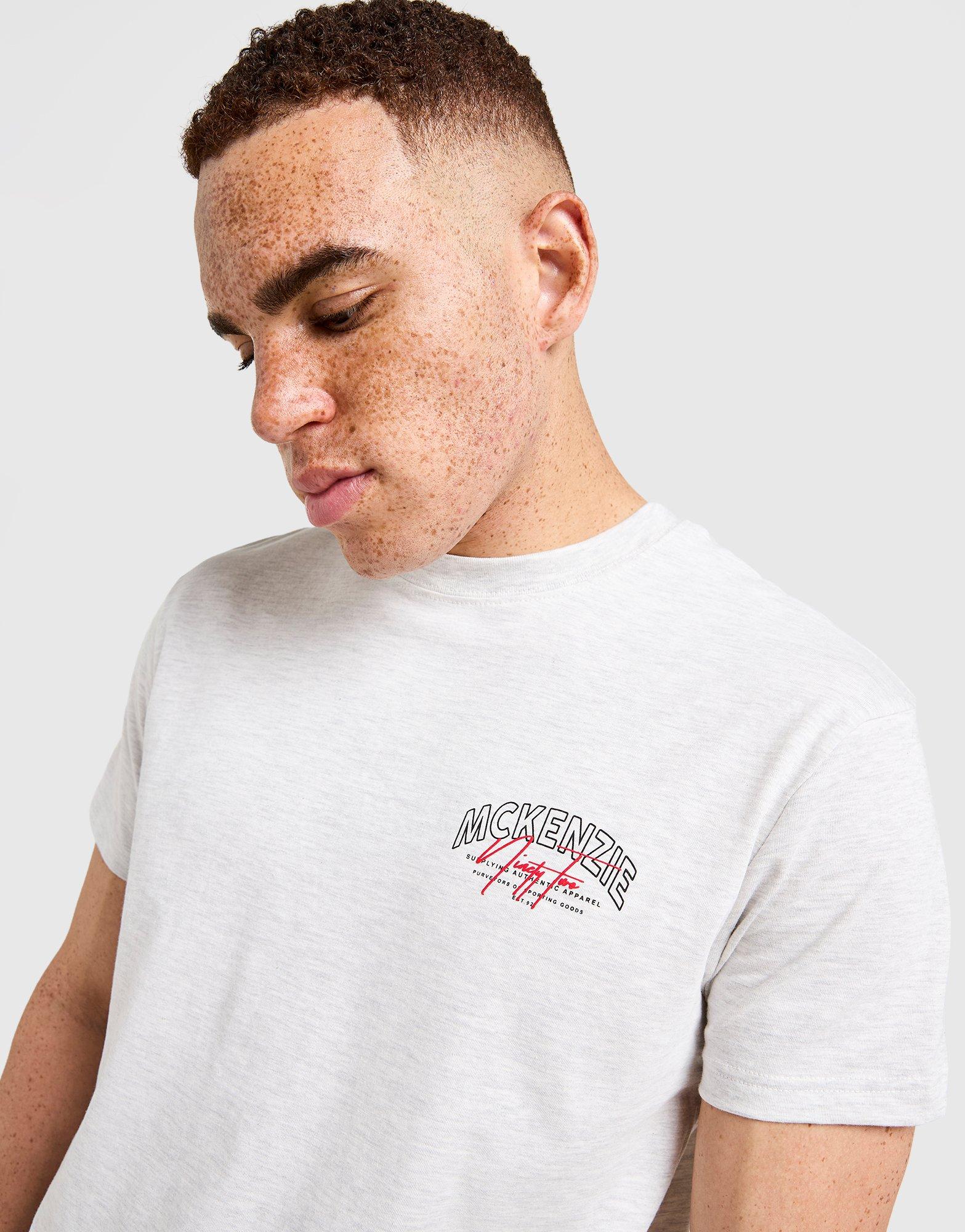 Мъжка тениска MCKENZIE ТЕНИСКА SCRIPT TEE GMRL-GMRL MCKTM16904031 Сив