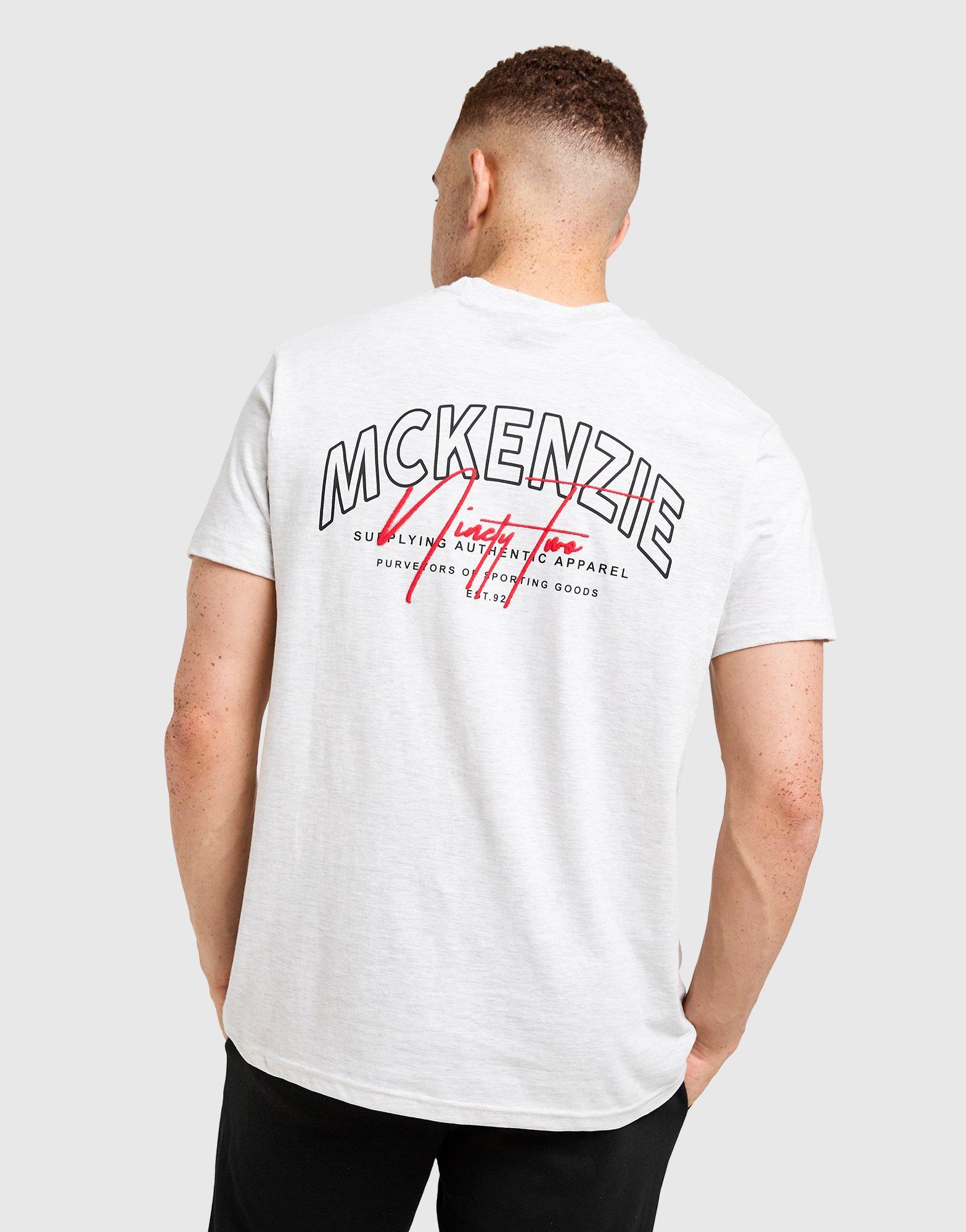 Мъжка тениска MCKENZIE ТЕНИСКА SCRIPT TEE GMRL-GMRL MCKTM16904031 Сив