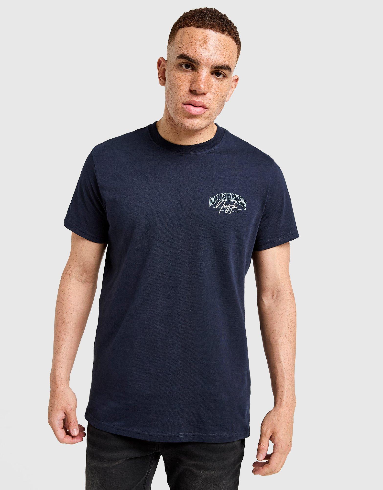 Мъжка тениска MCKENZIE ТЕНИСКА SCRIPT TEE NVY-SKC MCKTM16904481 Тъмносин
