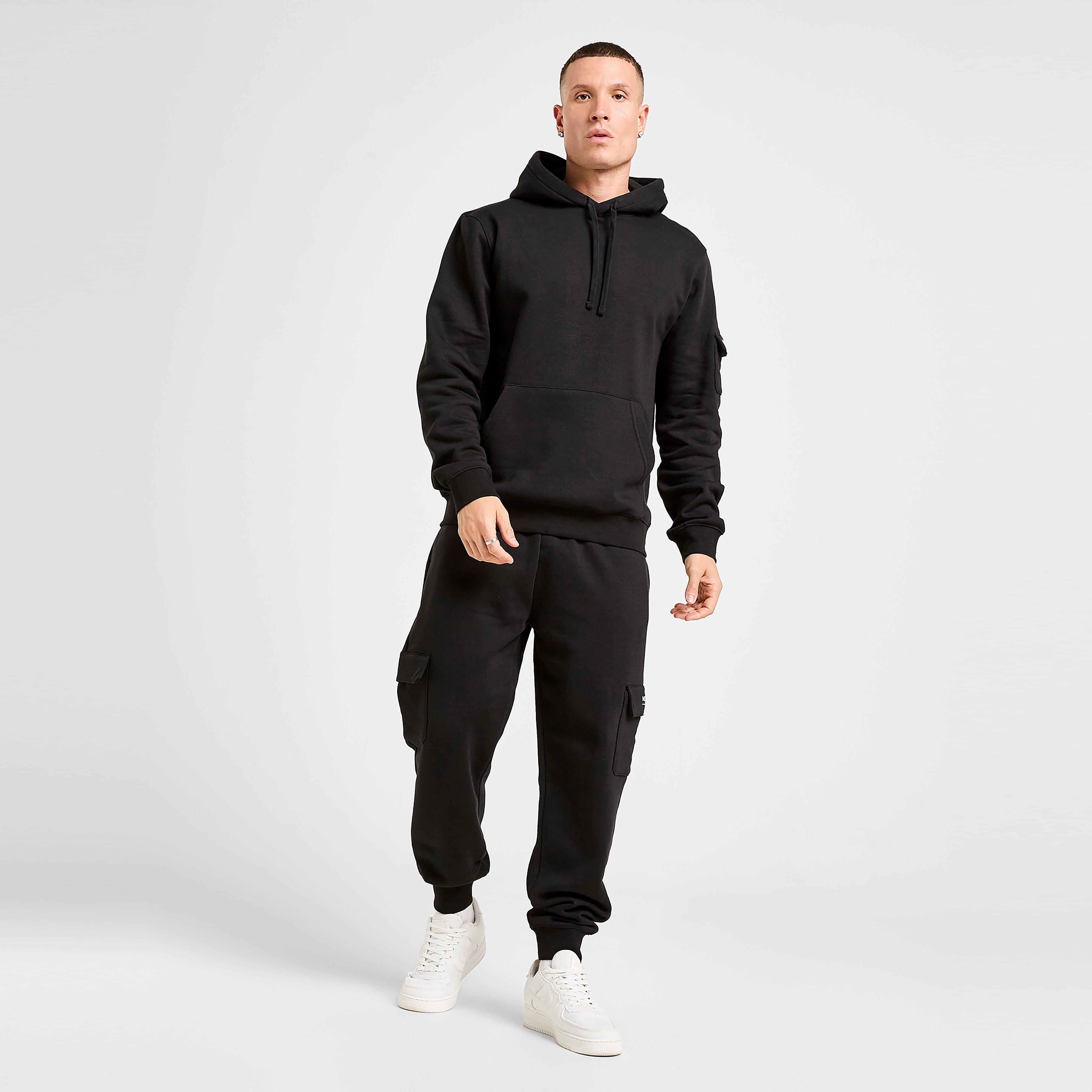 Férfi melegítőszet MCKENZIE SZETT ESS CRG ST BLK-BLK