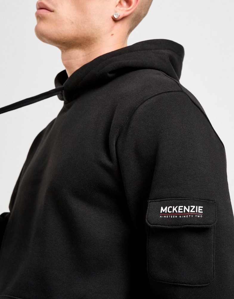 Мъжки анцуг MCKENZIE КОМПЛЕКТ ESS CRG ST BLK-BLK MCKTM16892007 Черен