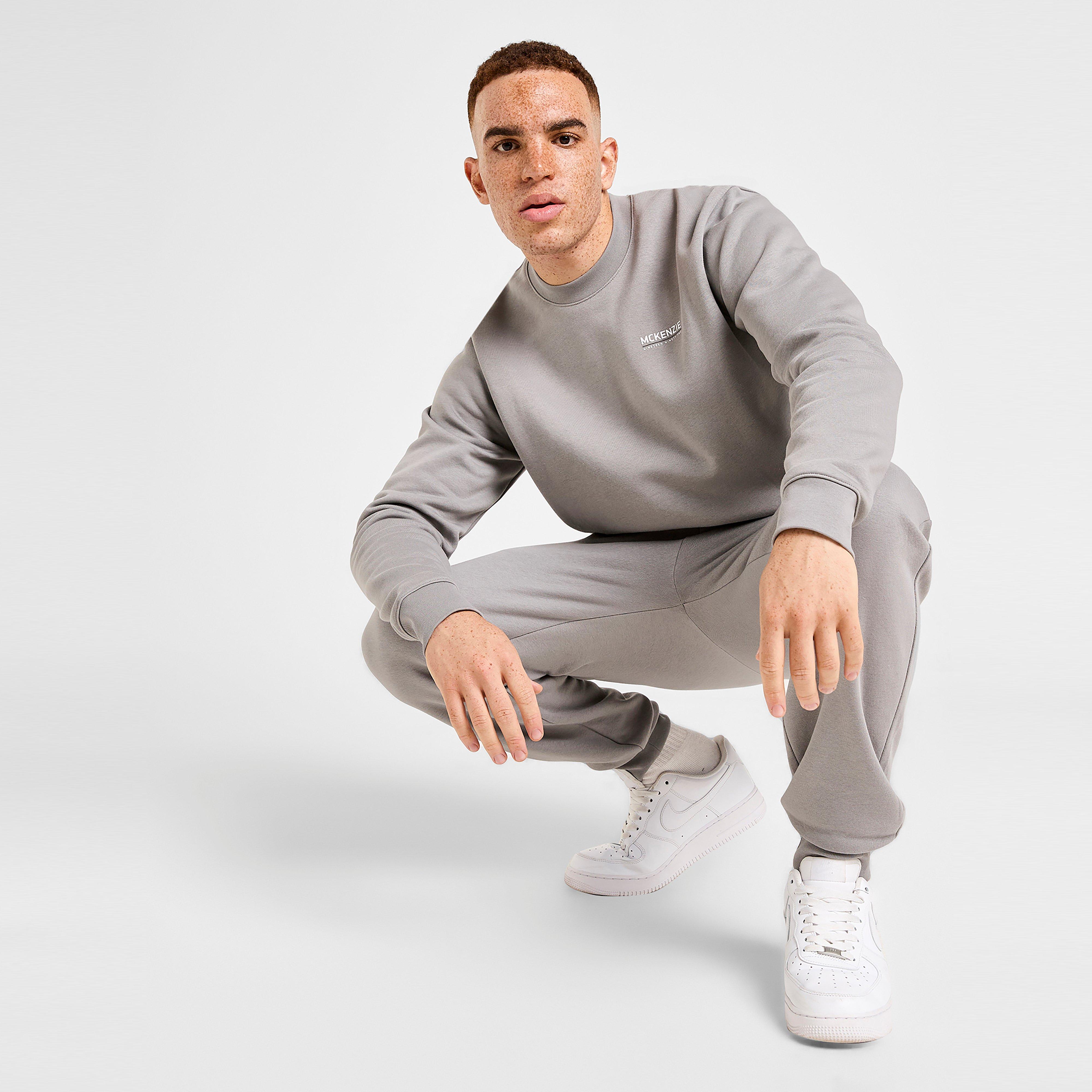 Pánska tepláková súprava MCKENZIE SÚPRAVA ROCCO FZ HD BLK-BLK