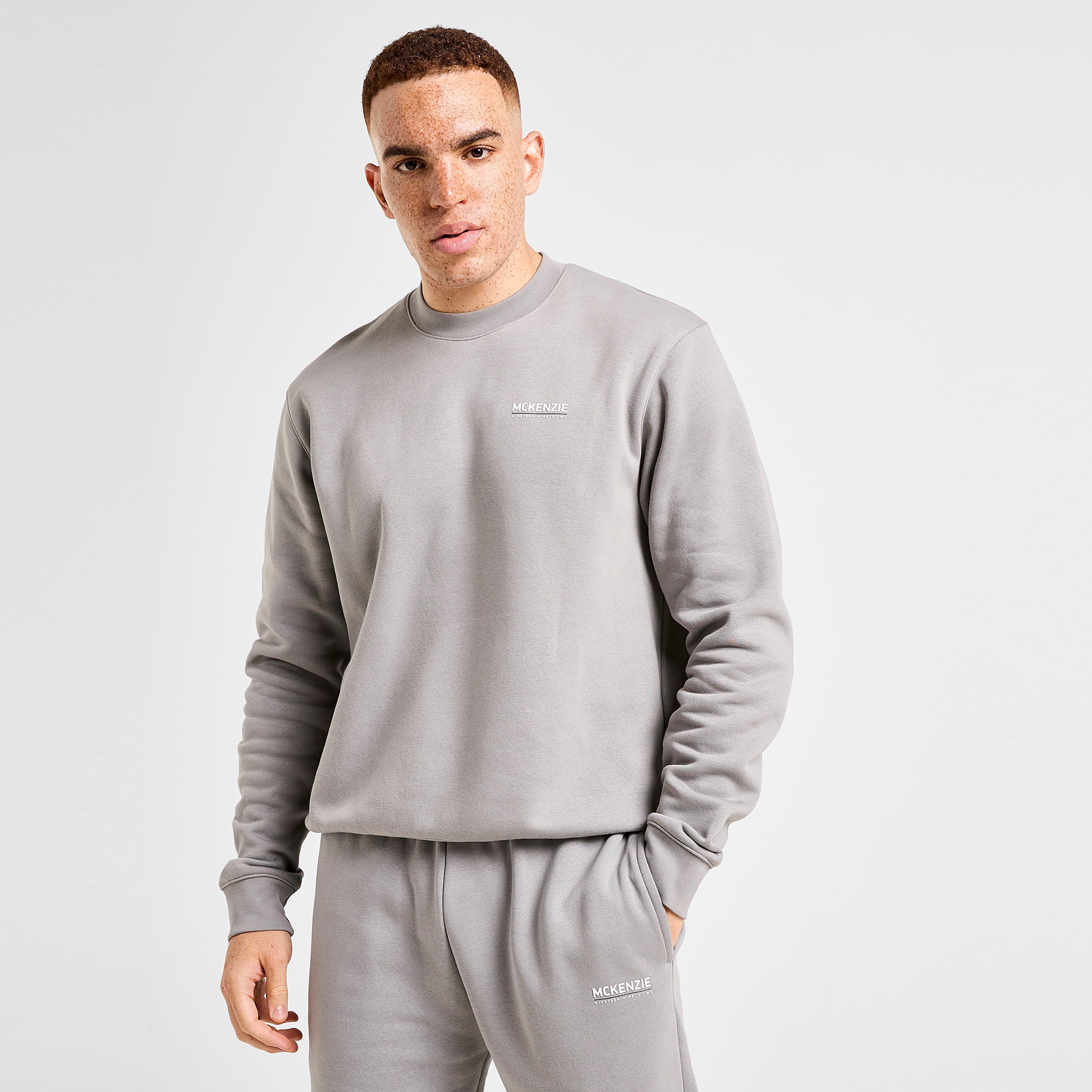 Pánska tepláková súprava MCKENZIE SÚPRAVA ROCCO FZ HD BLK-BLK