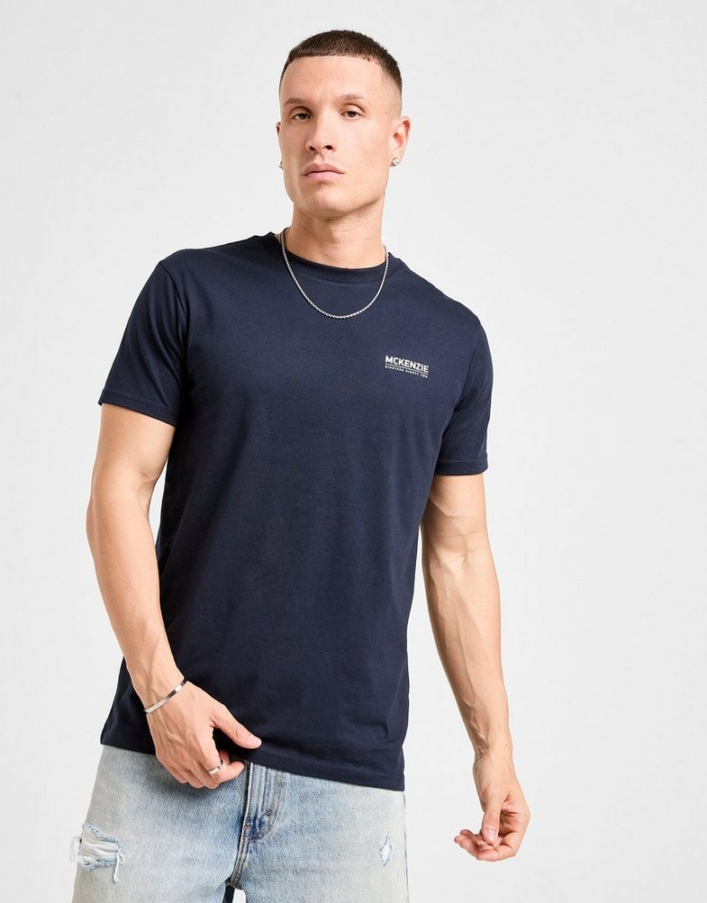 Tricou pentru bărbați MCKENZIE TRICOU ESS TEE CHAR-APH MCKTM16684481 Bleumarin