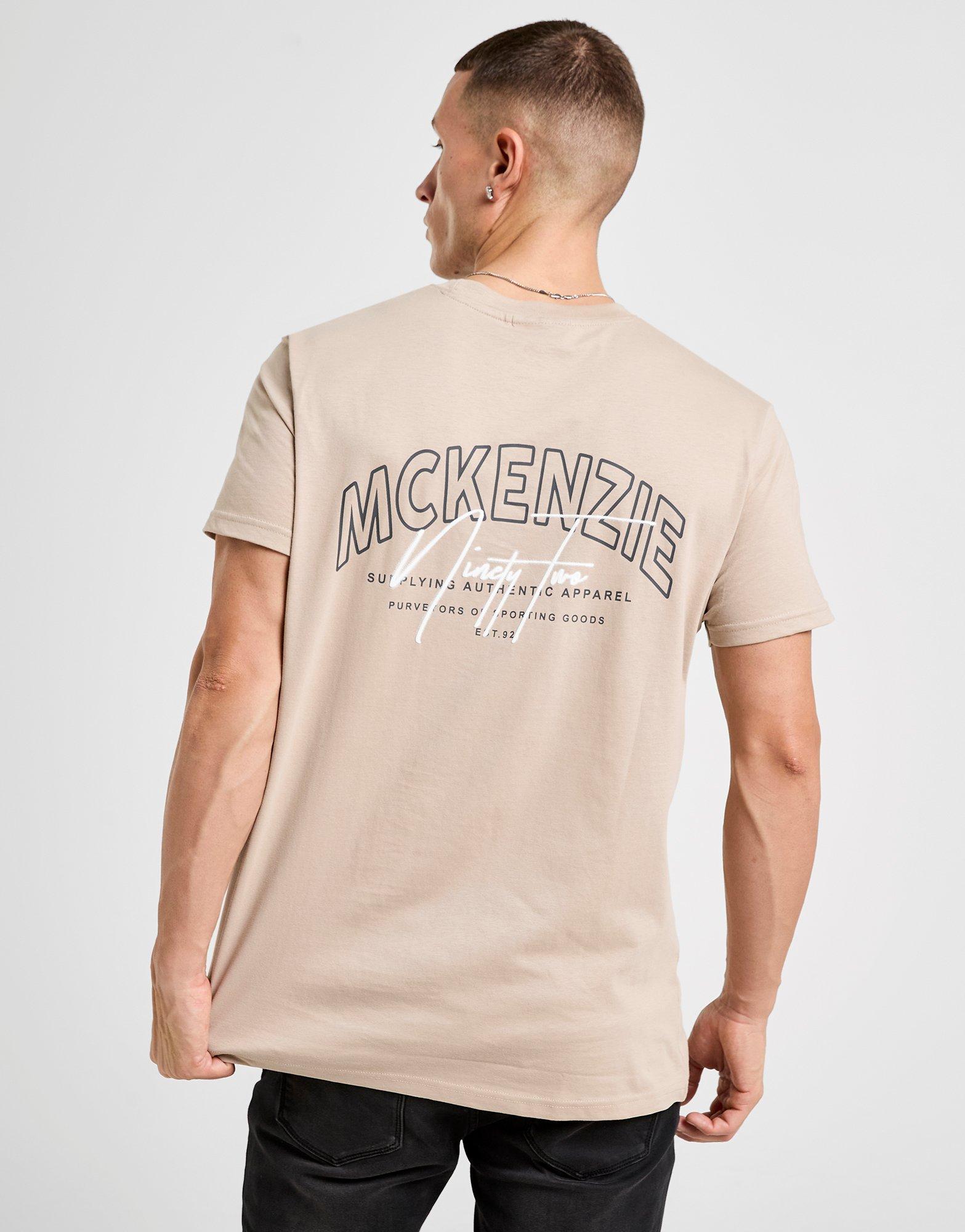 Мъжка тениска MCKENZIE ТЕНИСКА SCRIPT TEE TPE-STP MCKTM16904712 Бежов