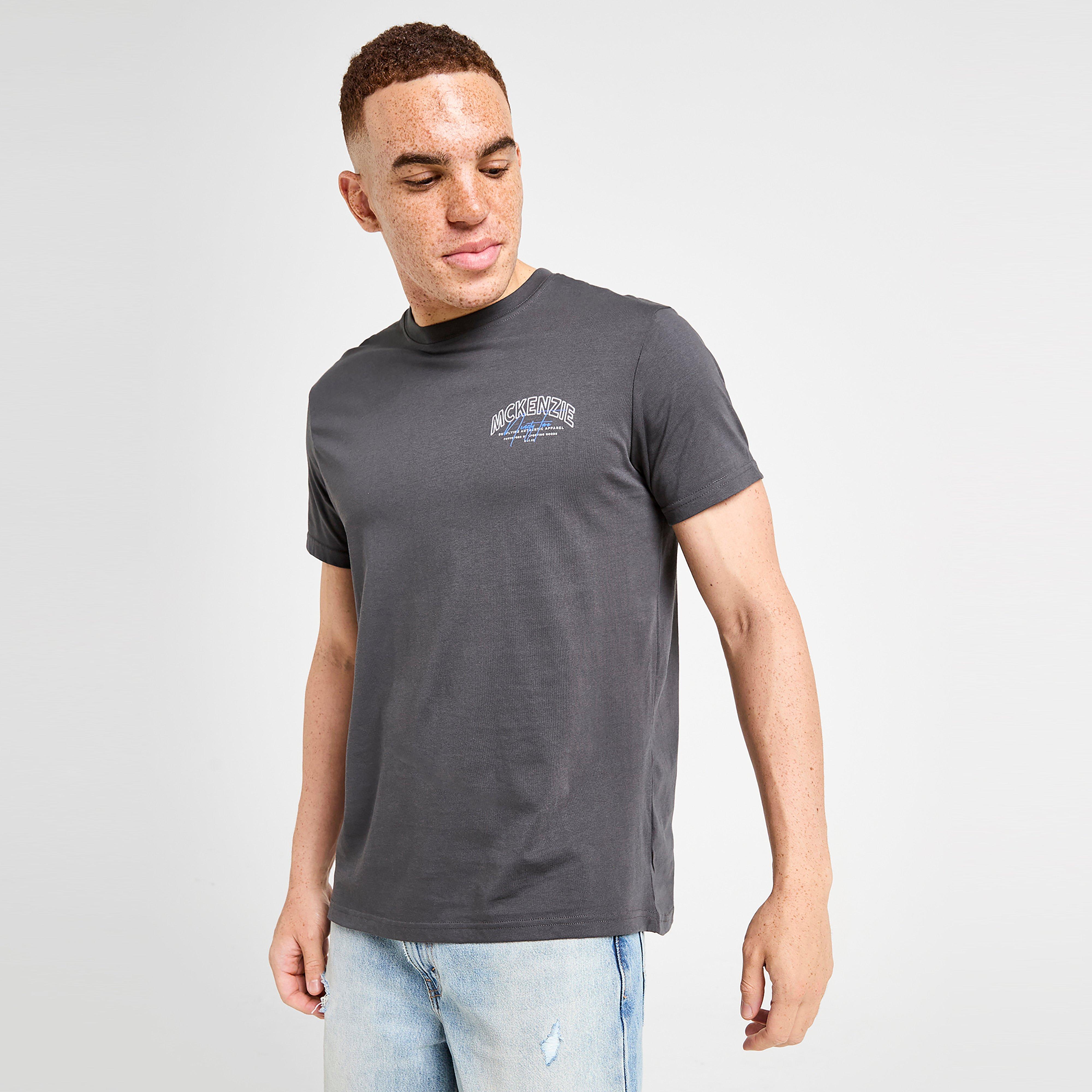 Férfi póló MCKENZIE PÓLÓ SCRIPT TEE CHAR-APH