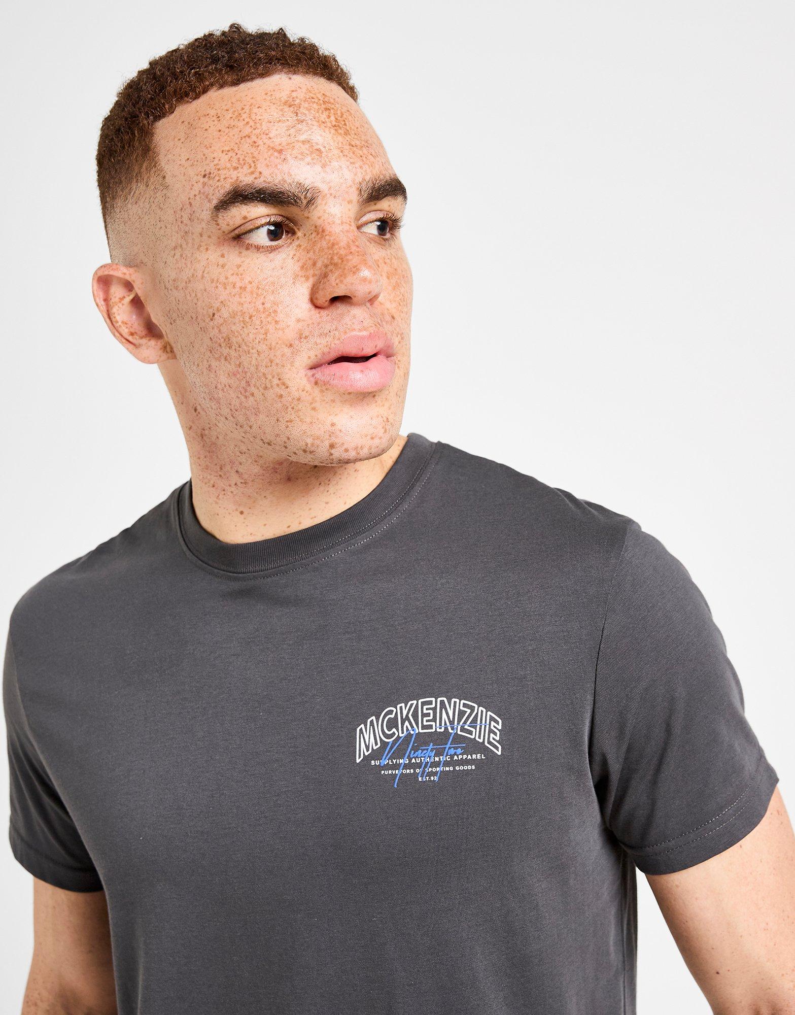 Мъжка тениска MCKENZIE ТЕНИСКА SCRIPT TEE CHAR-APH MCKTM16904064 Сив