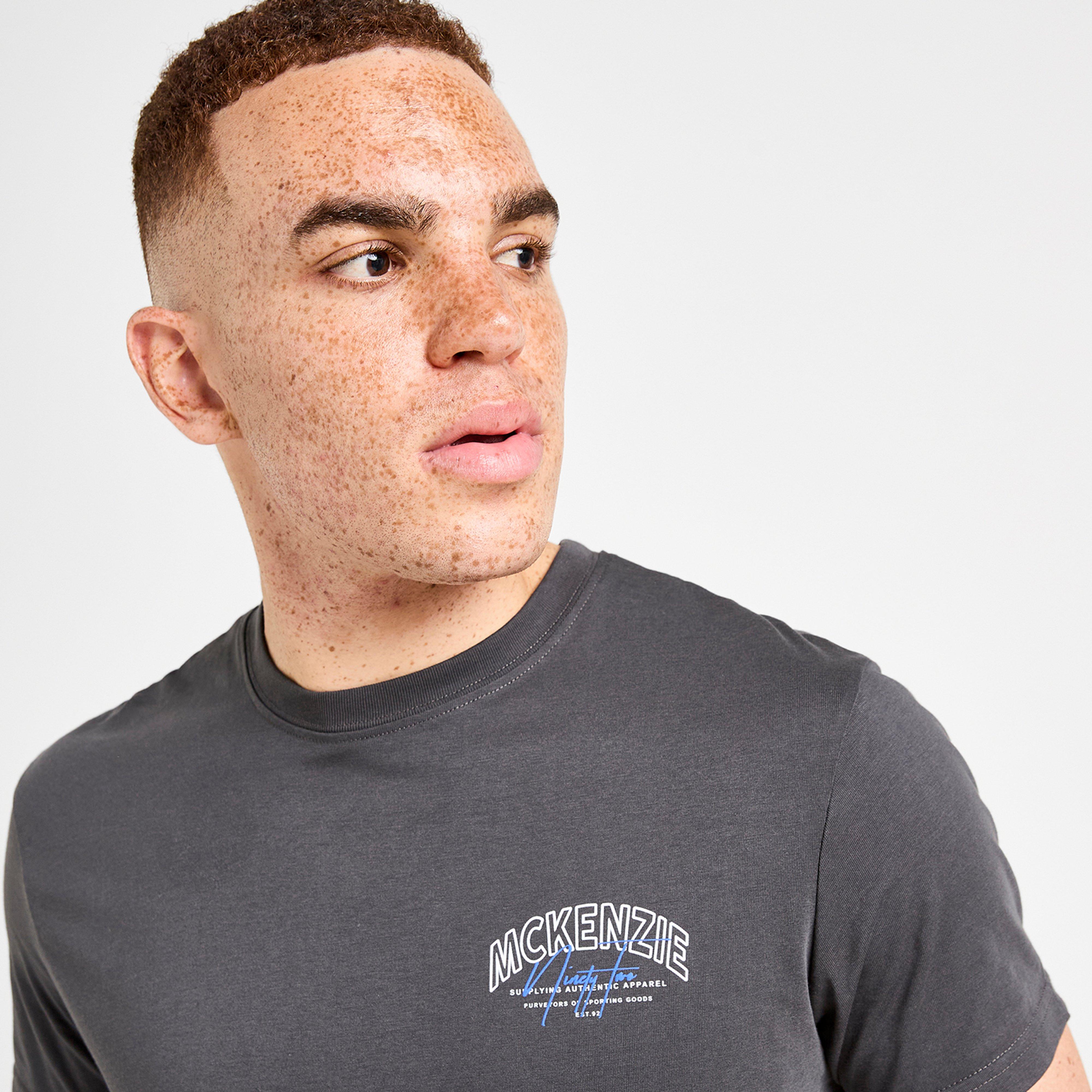 Férfi póló MCKENZIE PÓLÓ SCRIPT TEE CHAR-APH