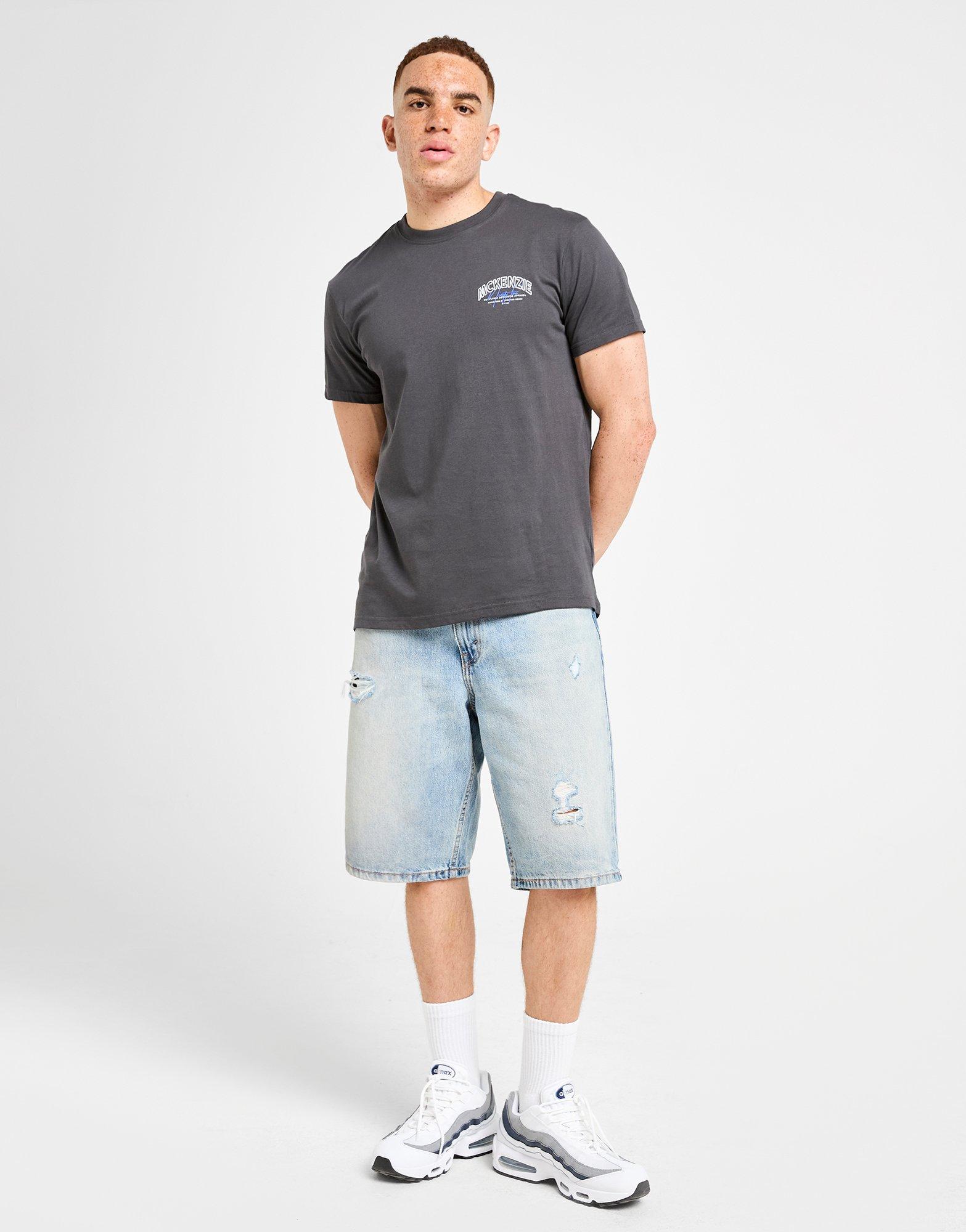 Мъжка тениска MCKENZIE ТЕНИСКА SCRIPT TEE CHAR-APH MCKTM16904064 Сив