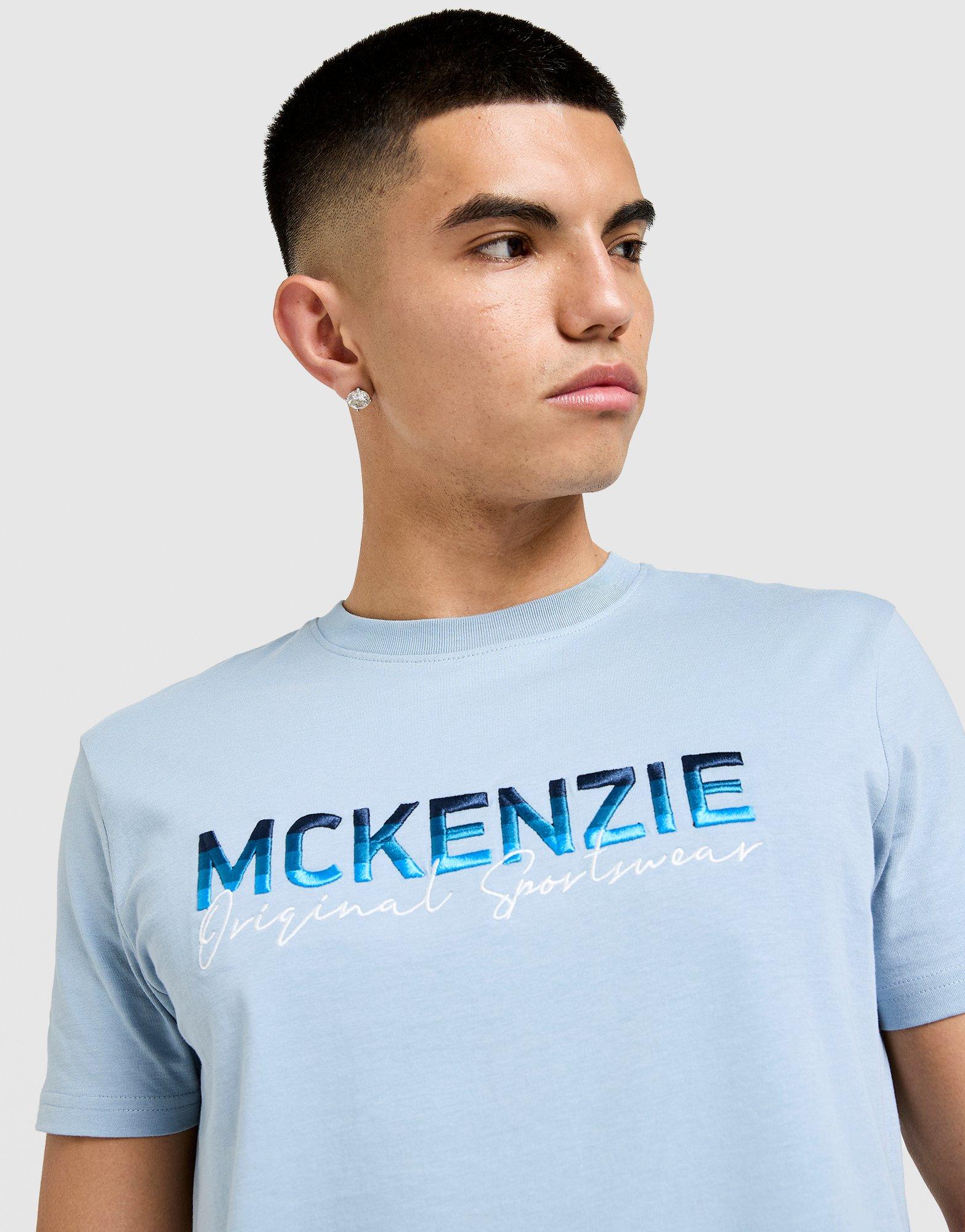 Чоловічі футболки MCKENZIE ФУТБОЛКА CASSON TEE BLU-DUBL MCKTM16757074 Блакитний