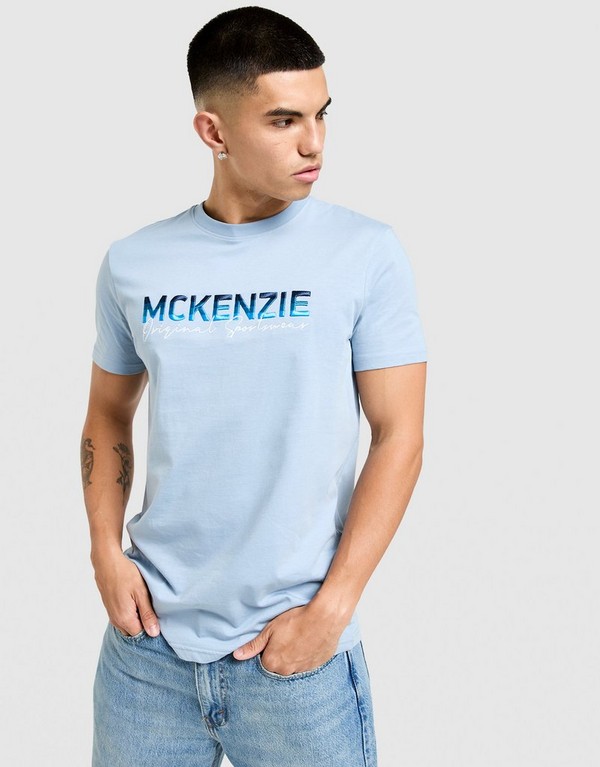 Mckenzie T-Shirt Casson Tee Blu-Dubl - obrazek 3