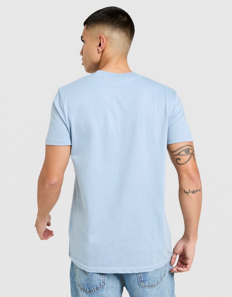 Tricou pentru bărbați MCKENZIE TRICOU CASSON TEE BLU-DUBL MCKTM16757074 Albastru