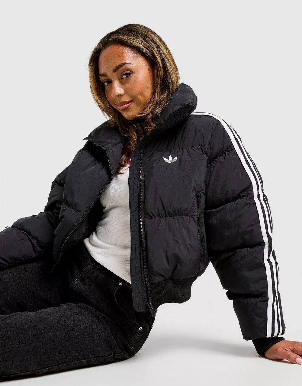 ADIDAS КУРТКА CROPPED PUFF, фото 1 з 5