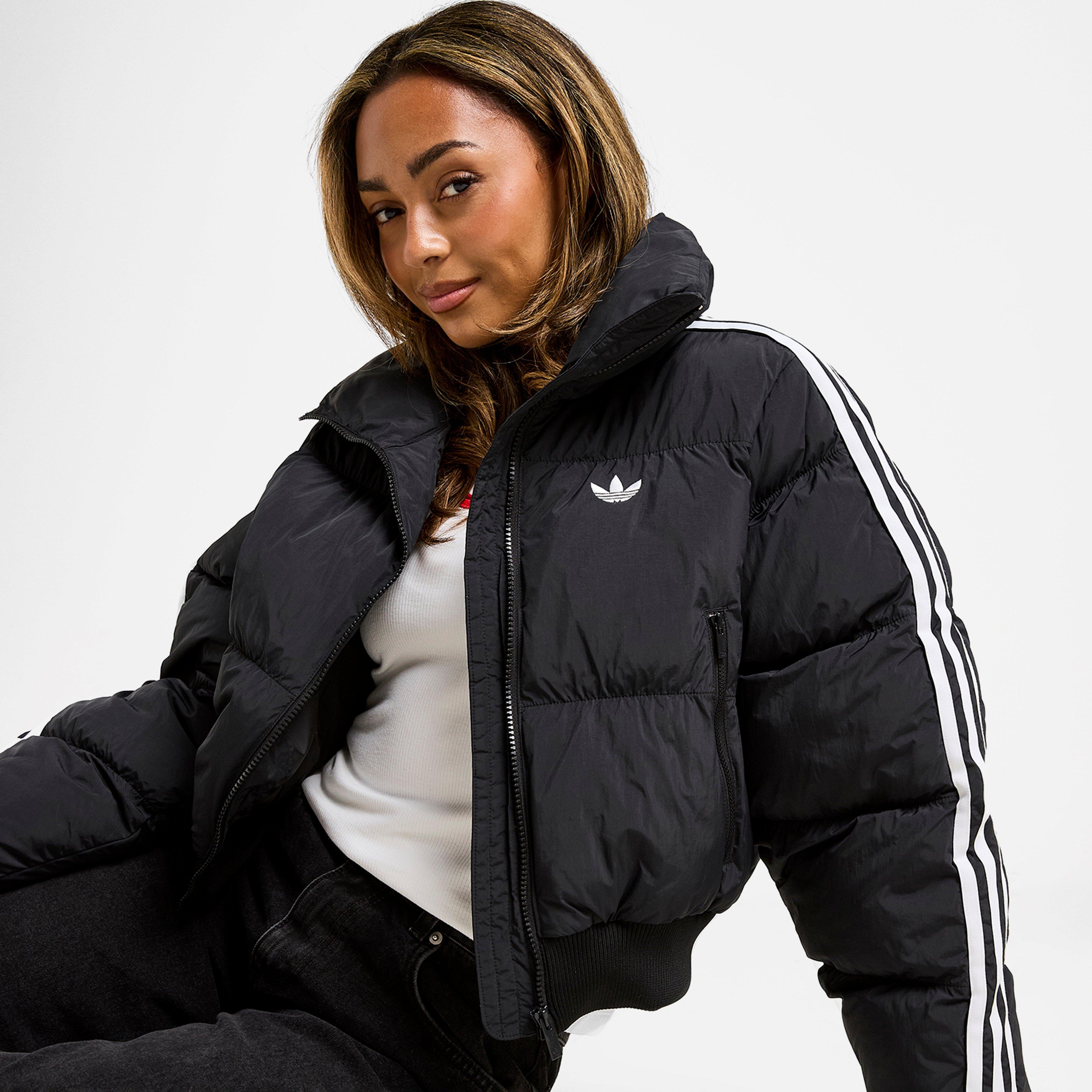 Moteriška žieminė striukė ADIDAS STRIUKĖ CROPPED PUFF