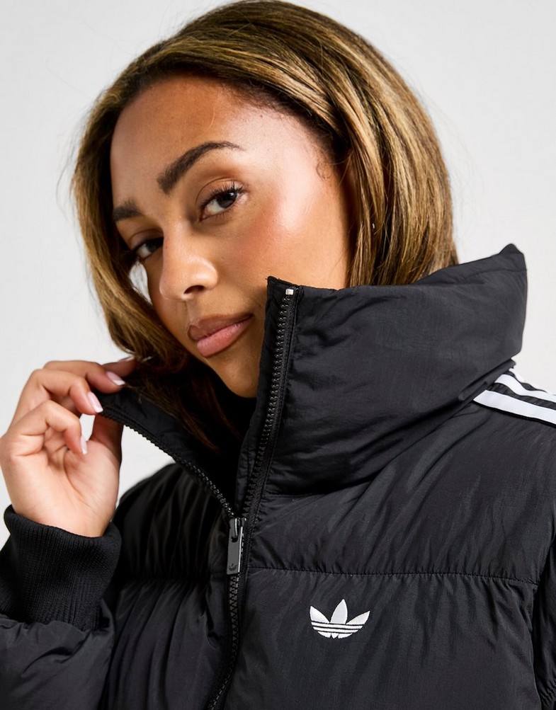 ADIDAS JACHETĂ CROPPED PUFF JX2970 Negru