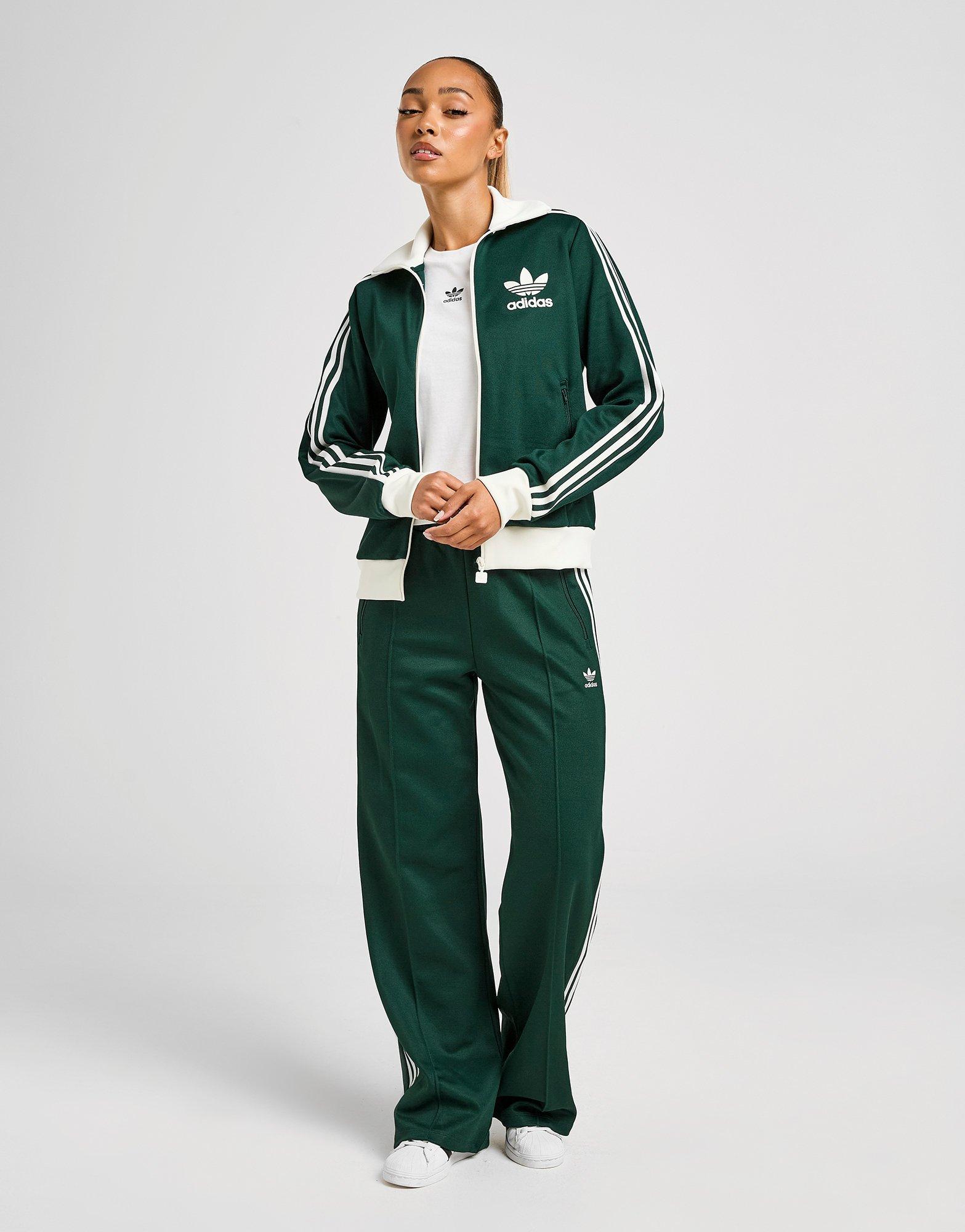 Жіночі кофти ADIDAS КОФТА НА БЛИСКАВЦІ CLASSIC TT KF6244 Зелений