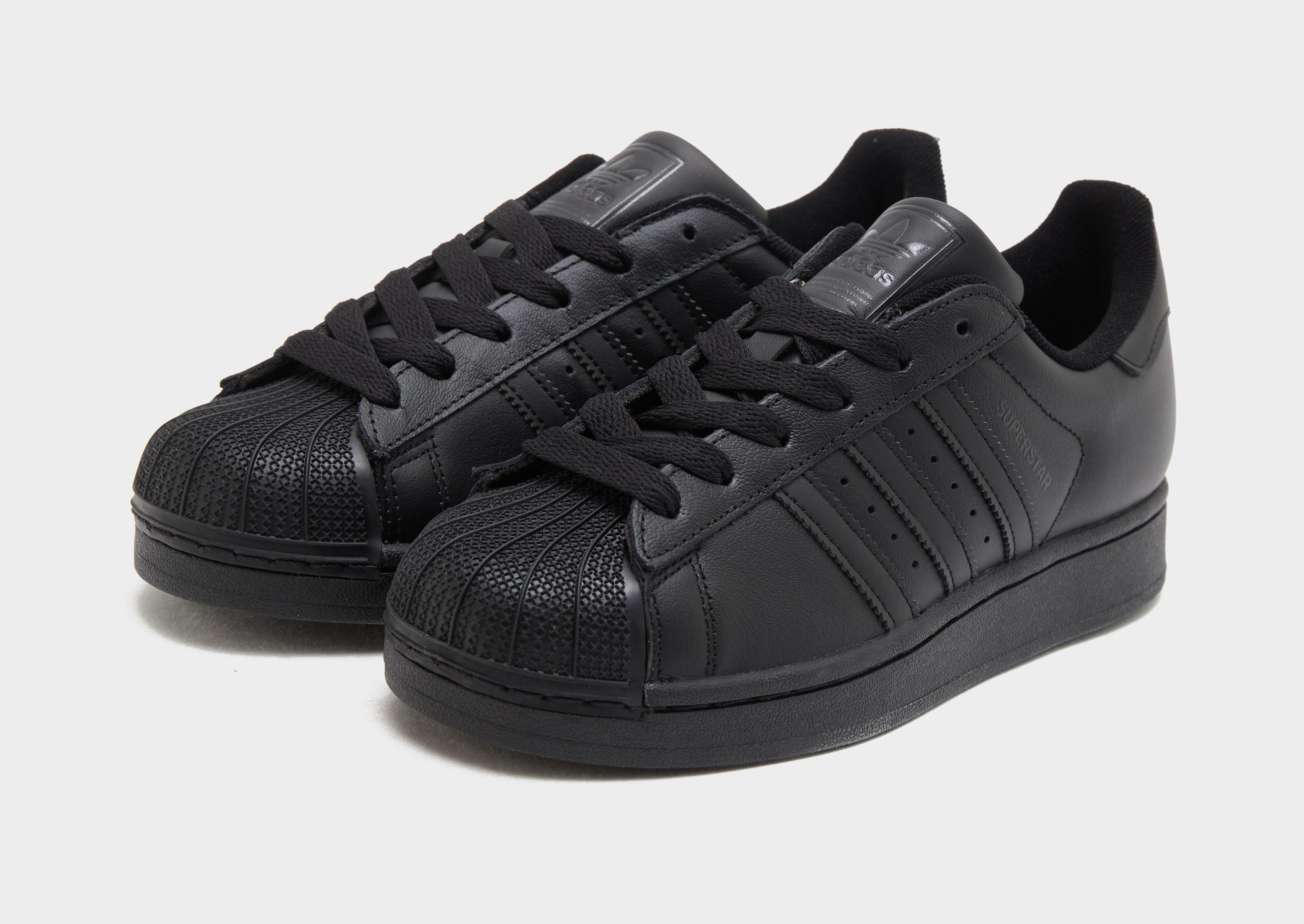 Adidași pentru copii ADIDAS SUPERSTAR II J JH9979 Negru