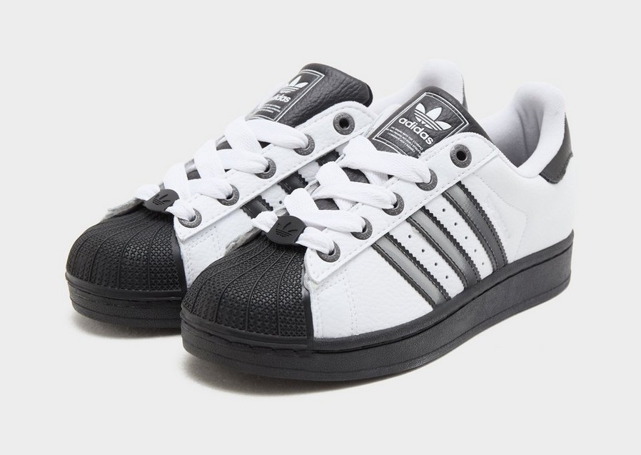 Adidași pentru copii ADIDAS SUPERSTAR II J JQ0313 Alb