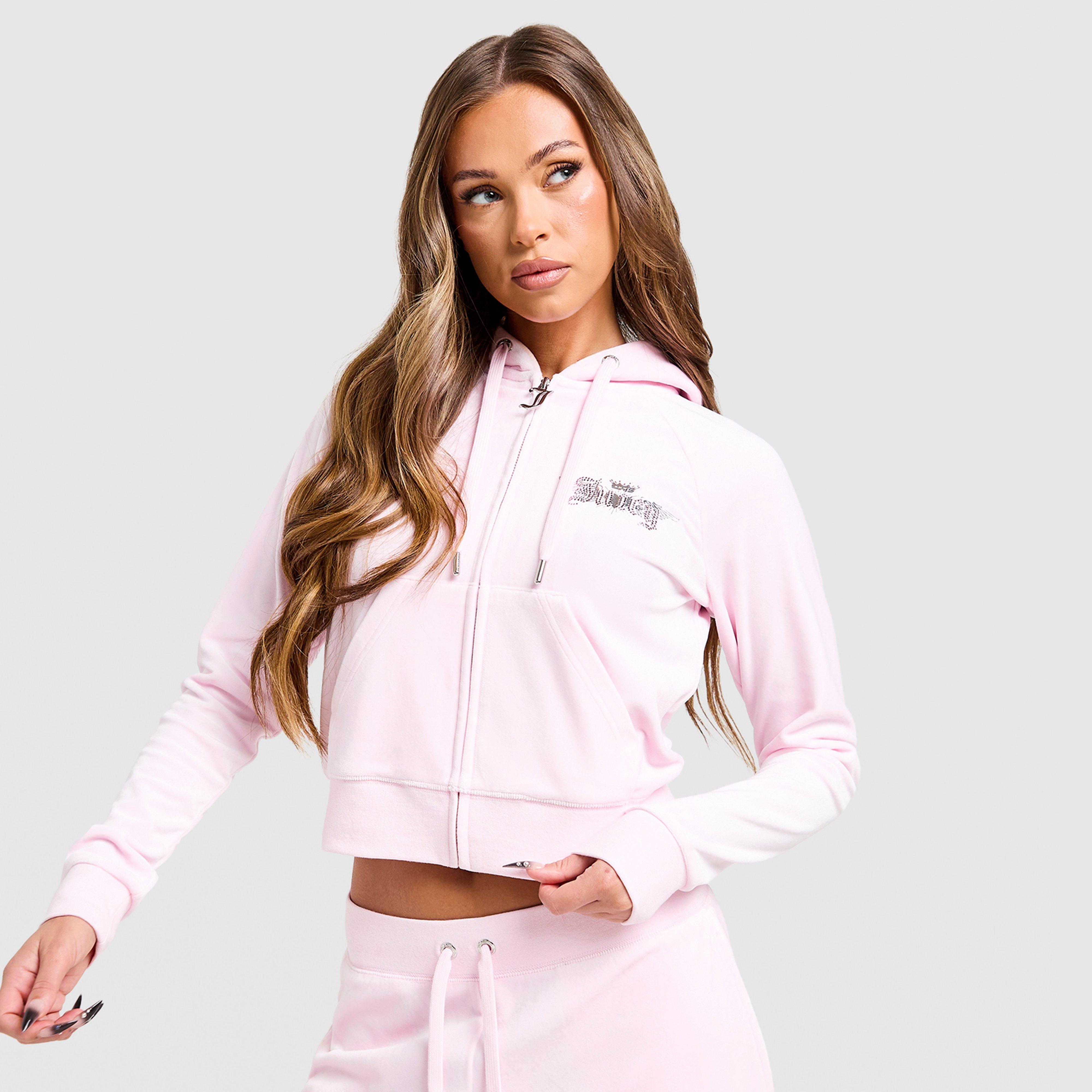 Dámska mikina JUICY COUTURE MIKINA   S KAPUCŇOU ANGEL VLR