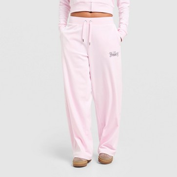 Жіночі штани JUICY COUTURE ШТАНИ ANGEL VLR DMNT WIDE PANT PNK
