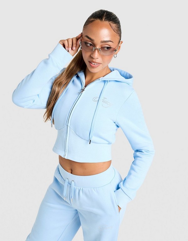 Juicy Couture Mikina S Kapucňou Script Fl